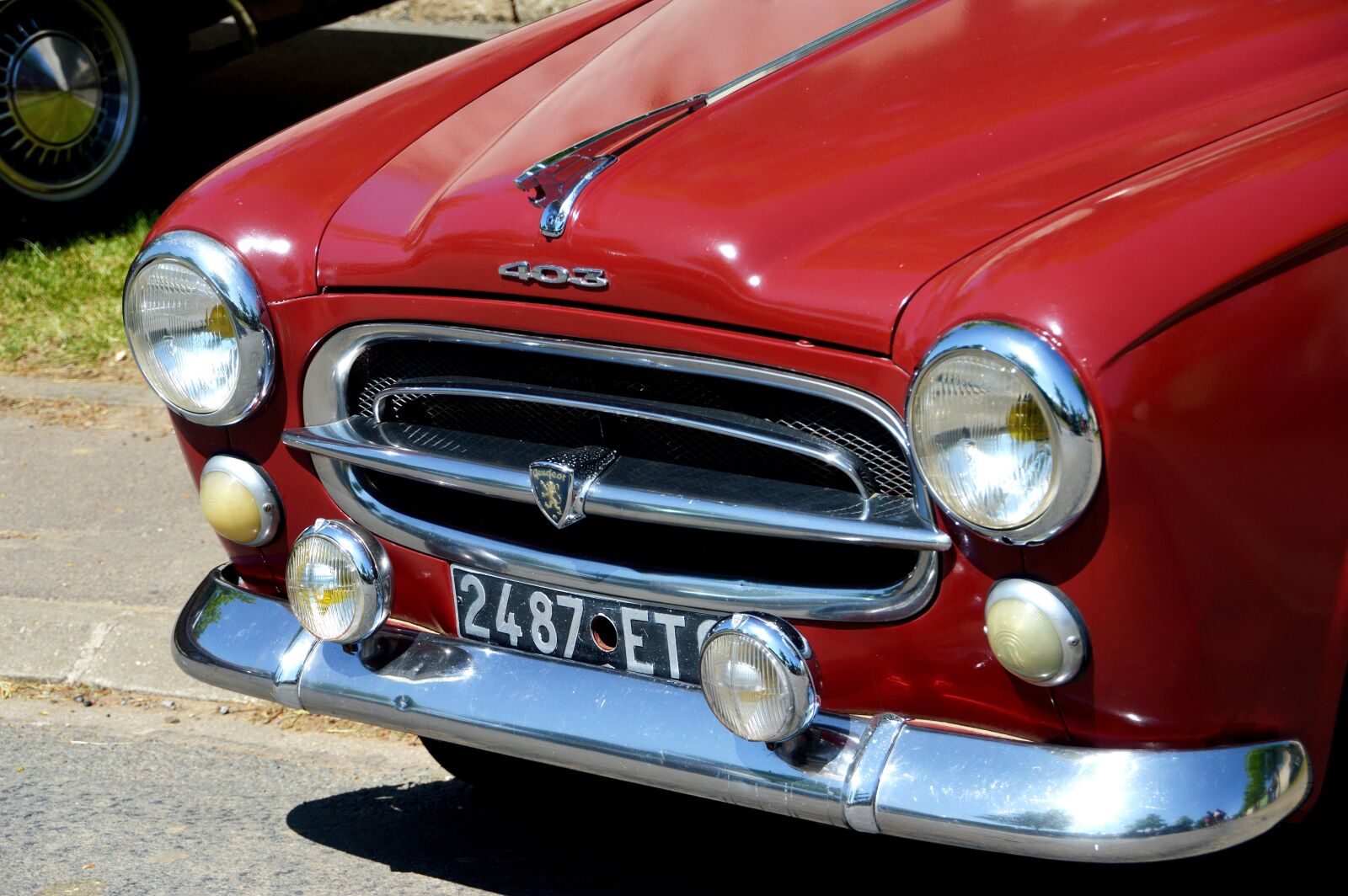 Nikon D3200 sample photo. Peugeot, peugeot 403, vintage photography
