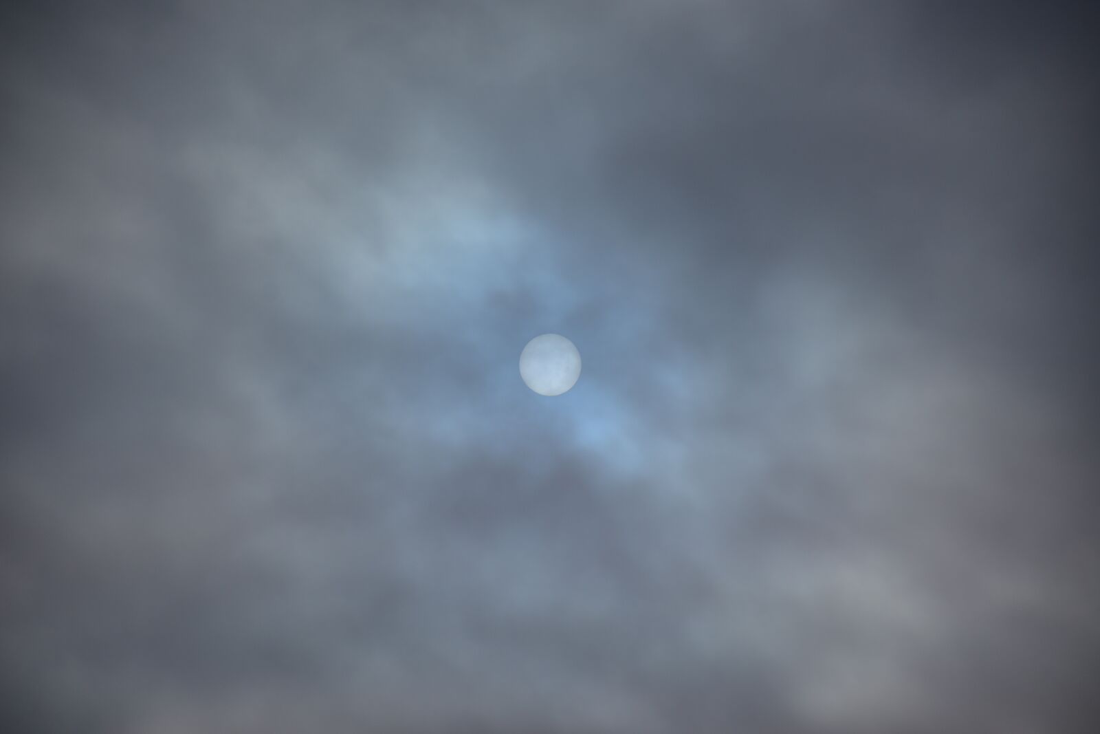 Nikon D7200 sample photo. Sun, orb, cloudy photography