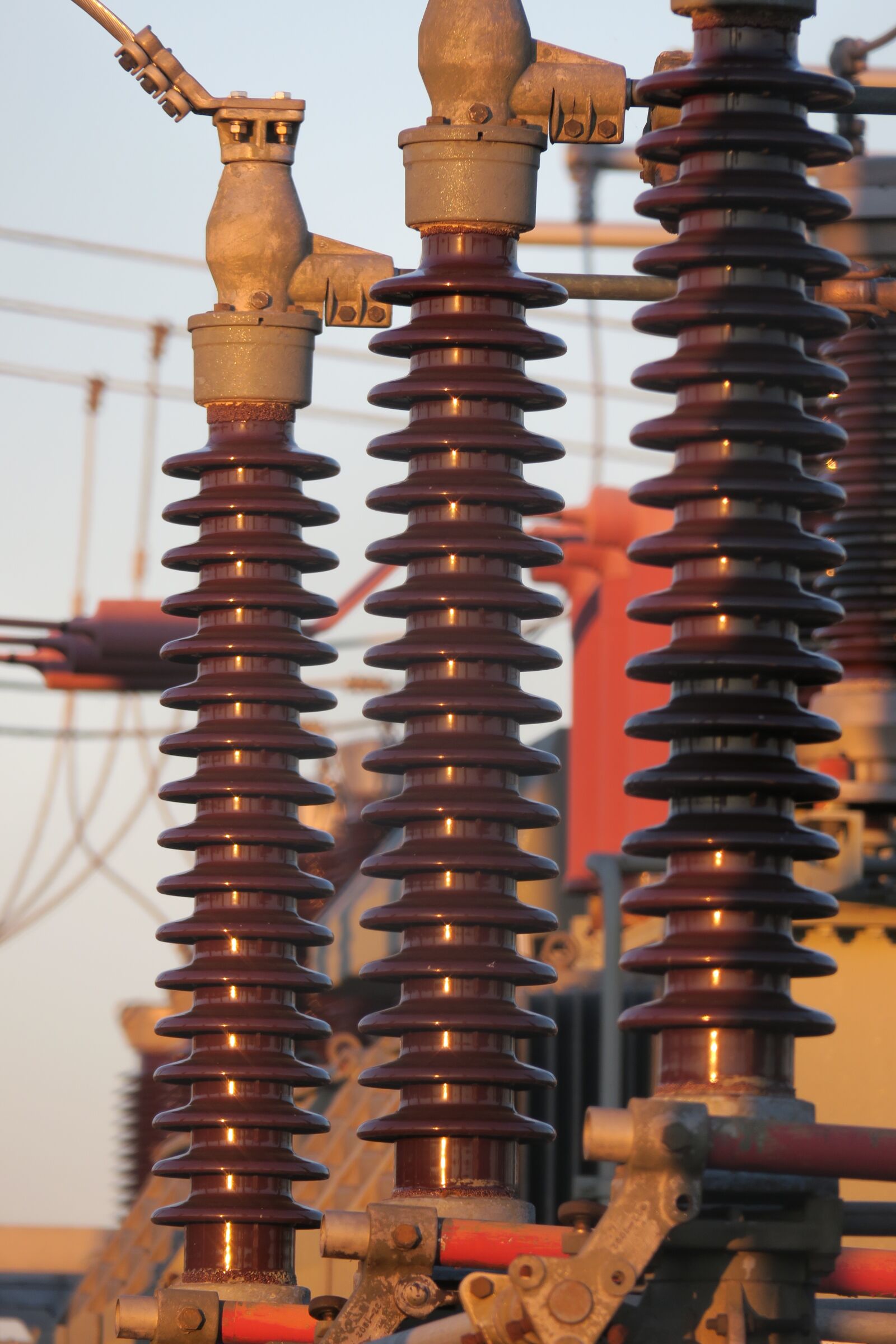 Canon PowerShot G3 X sample photo. Transformer, transmission, substation photography