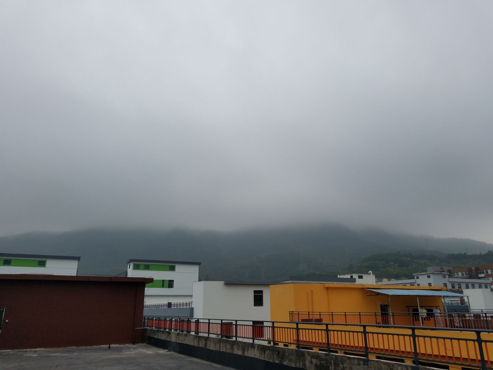 Samsung Galaxy S7 Edge sample photo. Shenzhen, cloud, orange photography