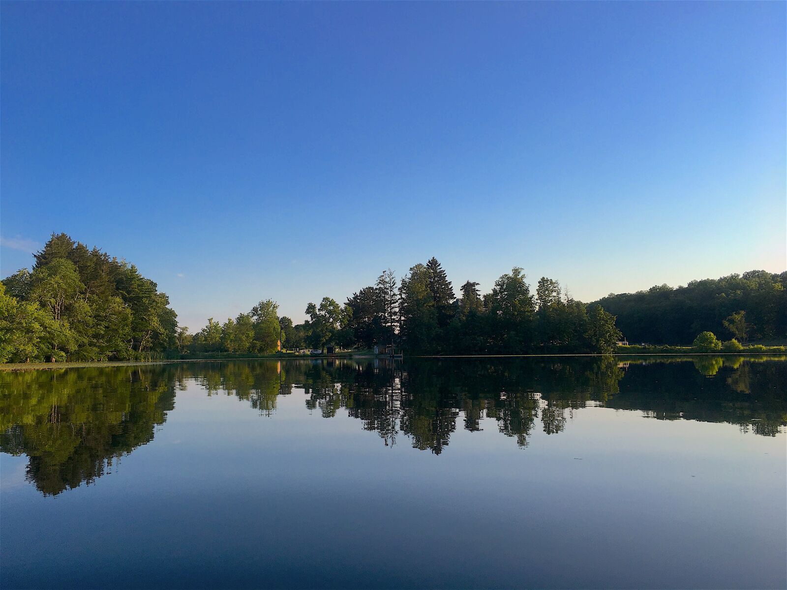 Apple iPhone 6s sample photo. Lake, reflection, summer photography