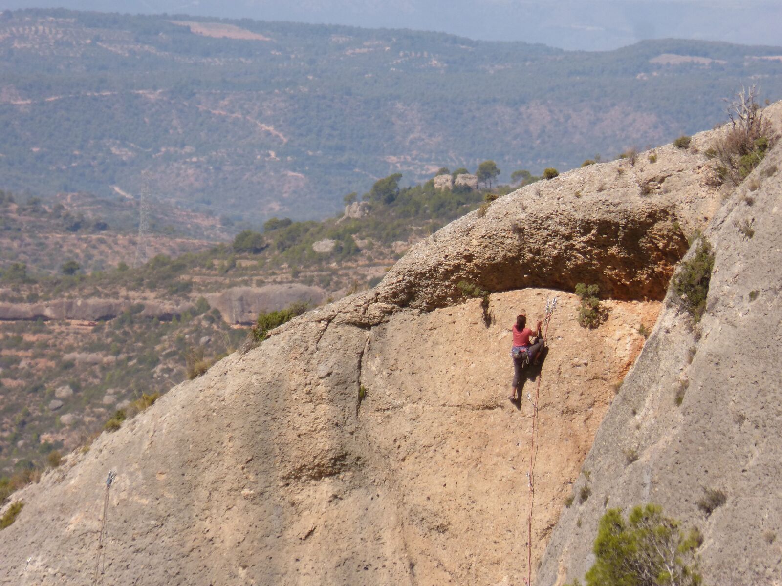 Panasonic DMC-FZ62 sample photo. Escalation, climber, rock photography