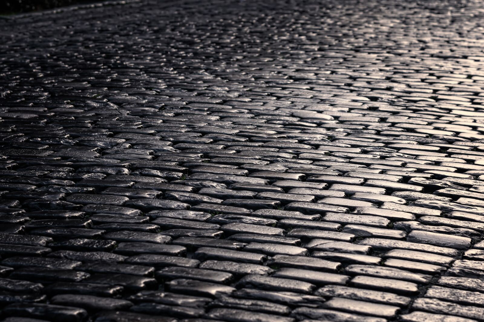 Nikon D3300 sample photo. Road, cobblestones, patch photography