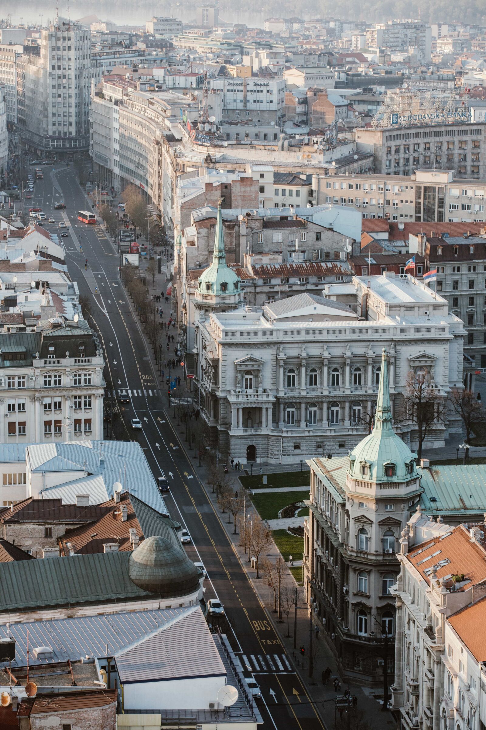 Canon EOS 5D Mark III sample photo. Aerial, capital city, serbia photography
