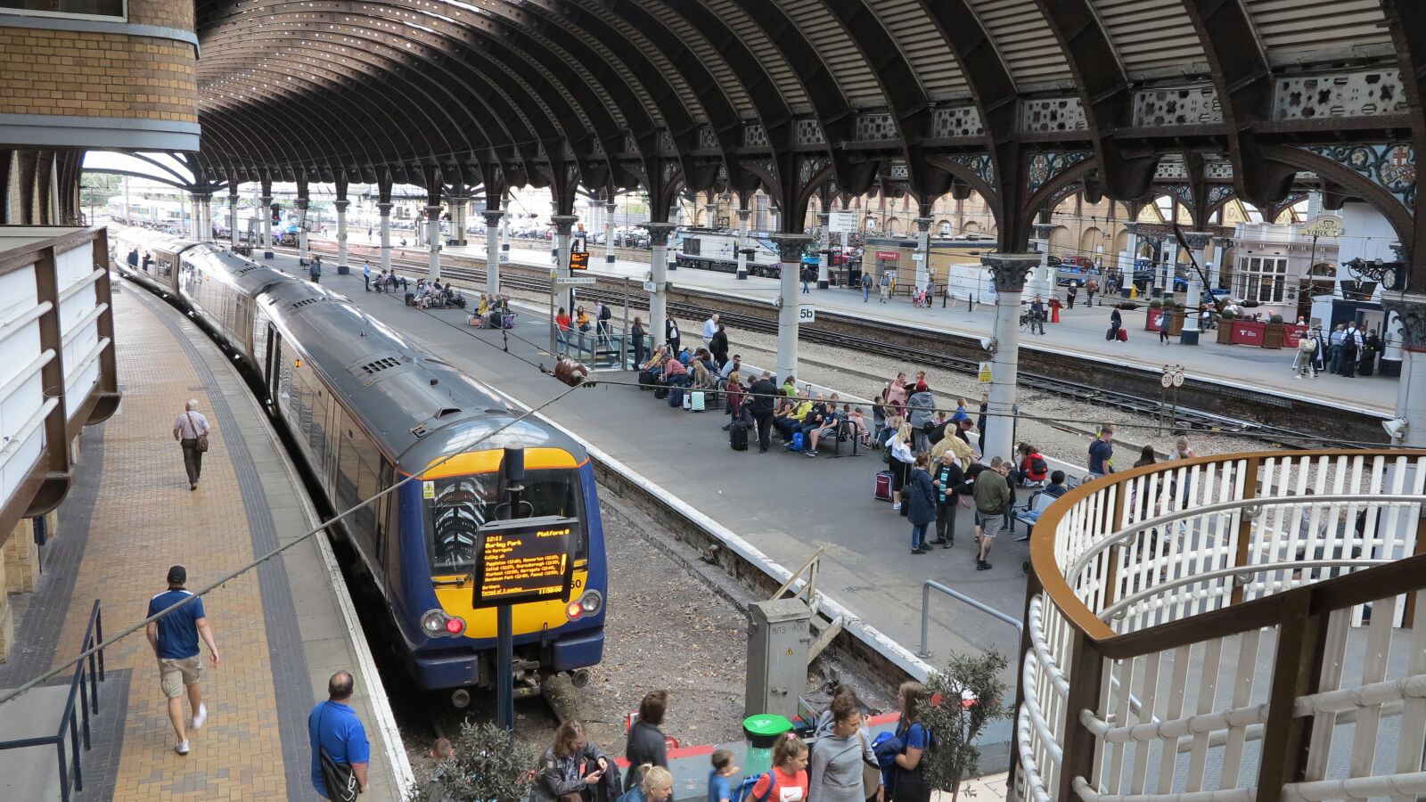 Canon PowerShot G1 X sample photo. York, station, transport photography