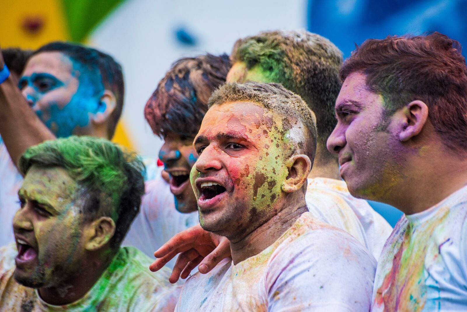Nikon D810 sample photo. India, festival of colors photography
