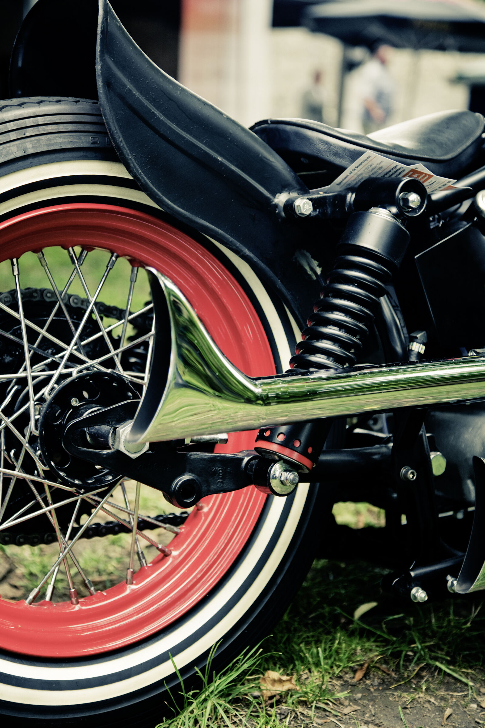 Canon EOS 5D sample photo. Bike, seat, motorbike, motorcycle photography