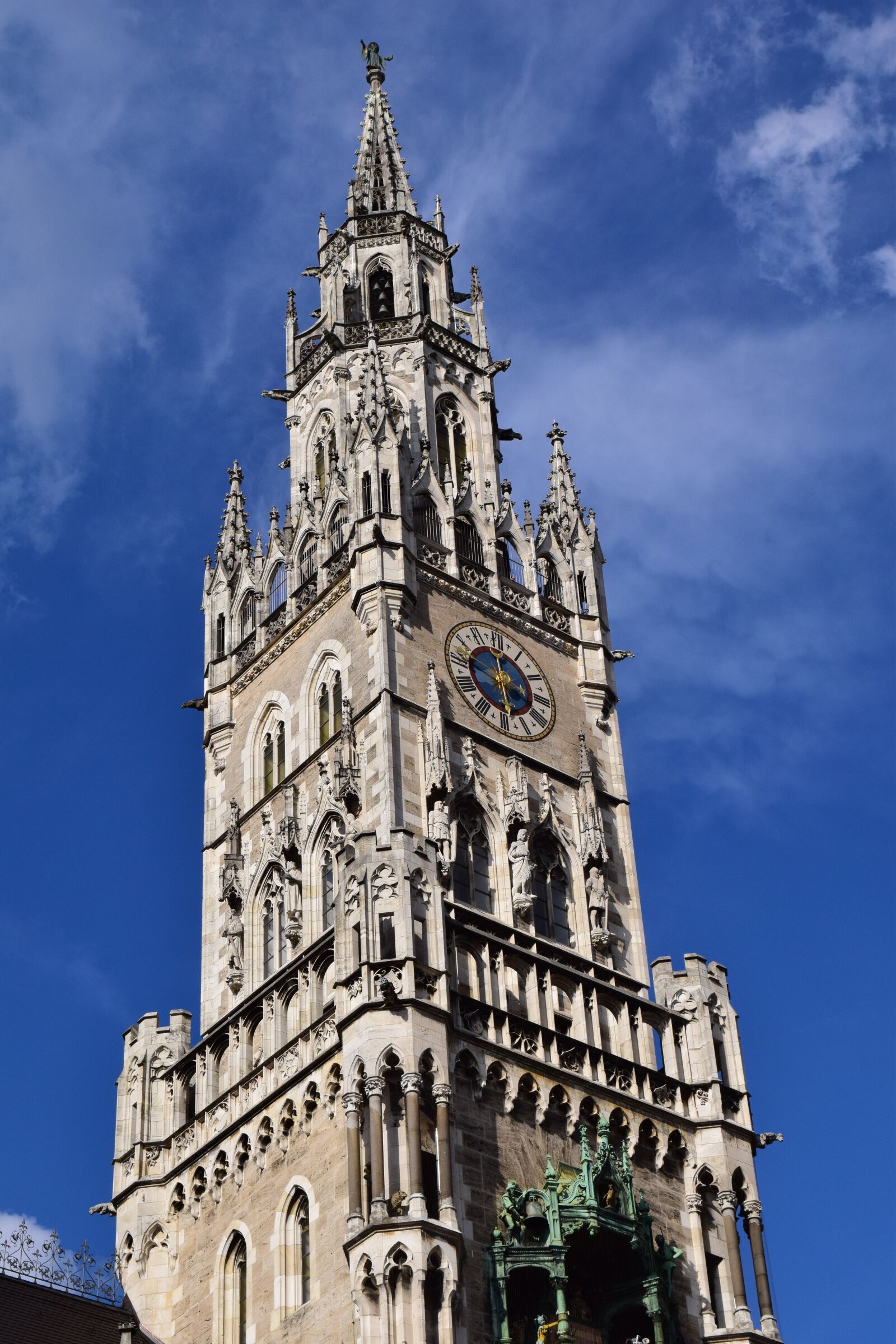 Nikon D3300 sample photo. Rathaus munich, munich, tower photography