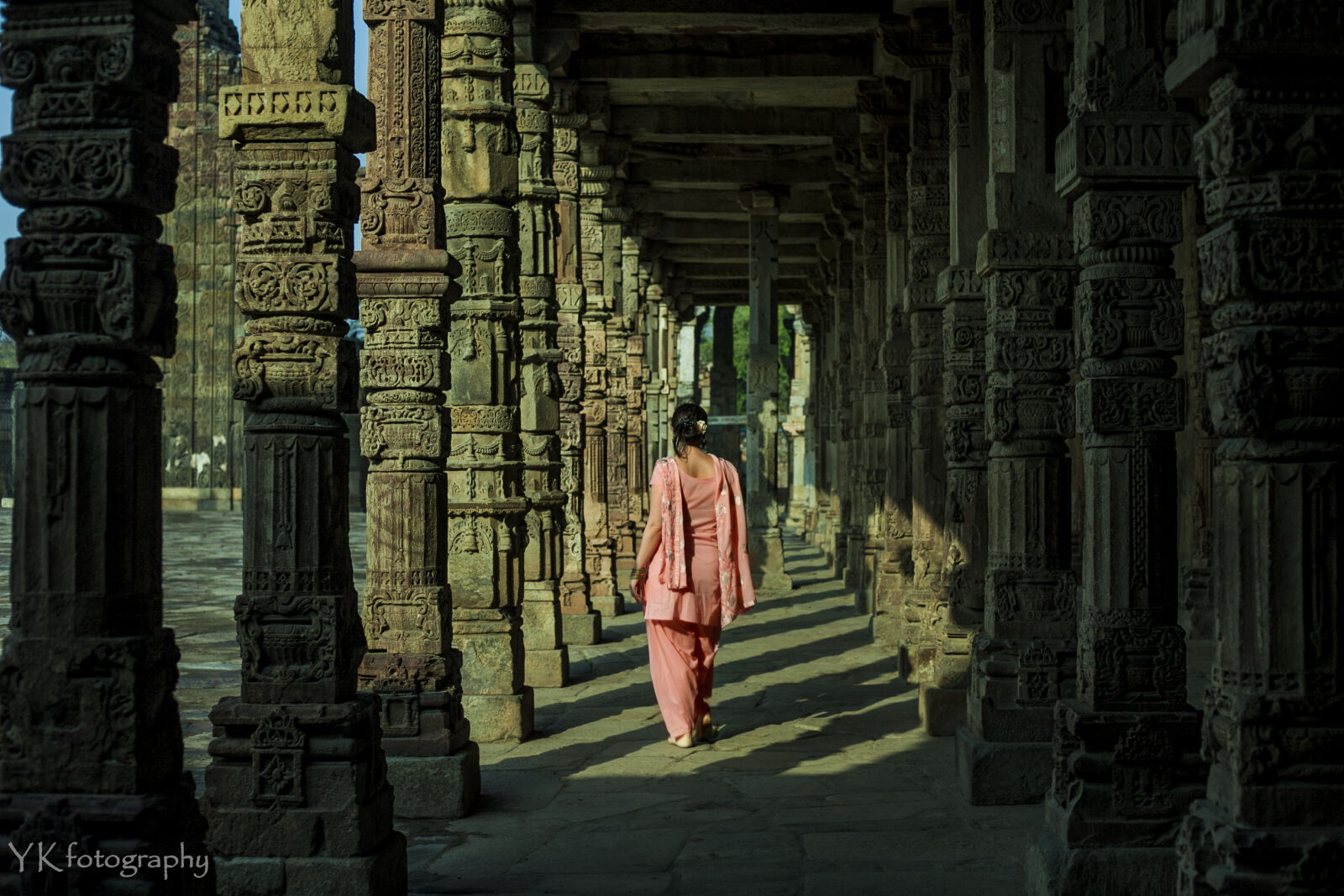 Canon EOS 5D Mark II sample photo. India, monument, qutubminar photography