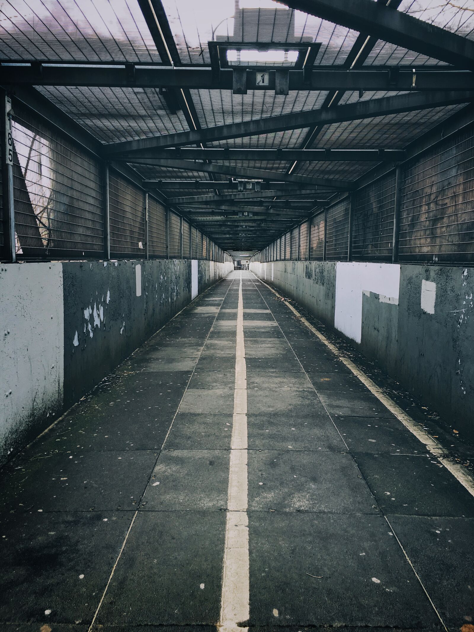 Apple iPhone 6s sample photo. Walkway, passage, tunnel photography
