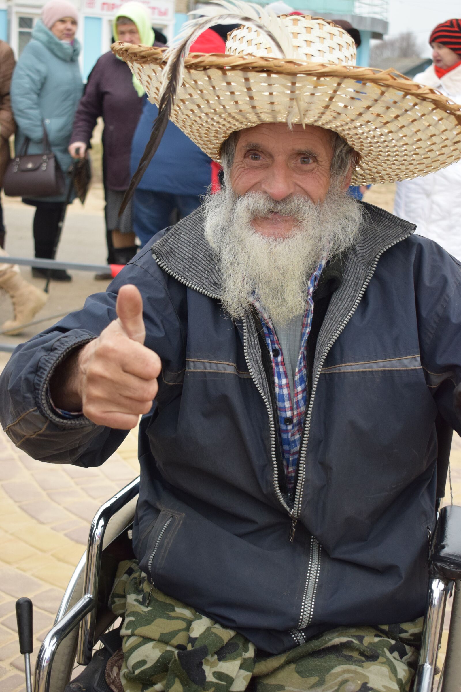 Nikon D3300 sample photo. Hat, the old man photography