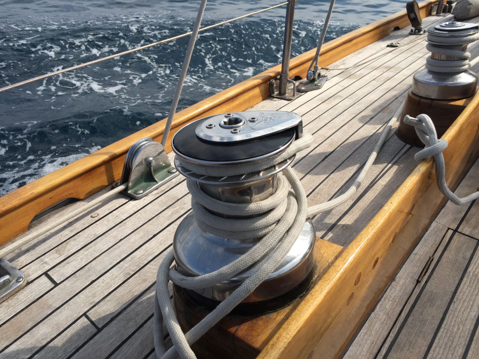 iPhone 6 Plus back camera 4.15mm f/2.2 sample photo. Sailboat, sea, boat photography