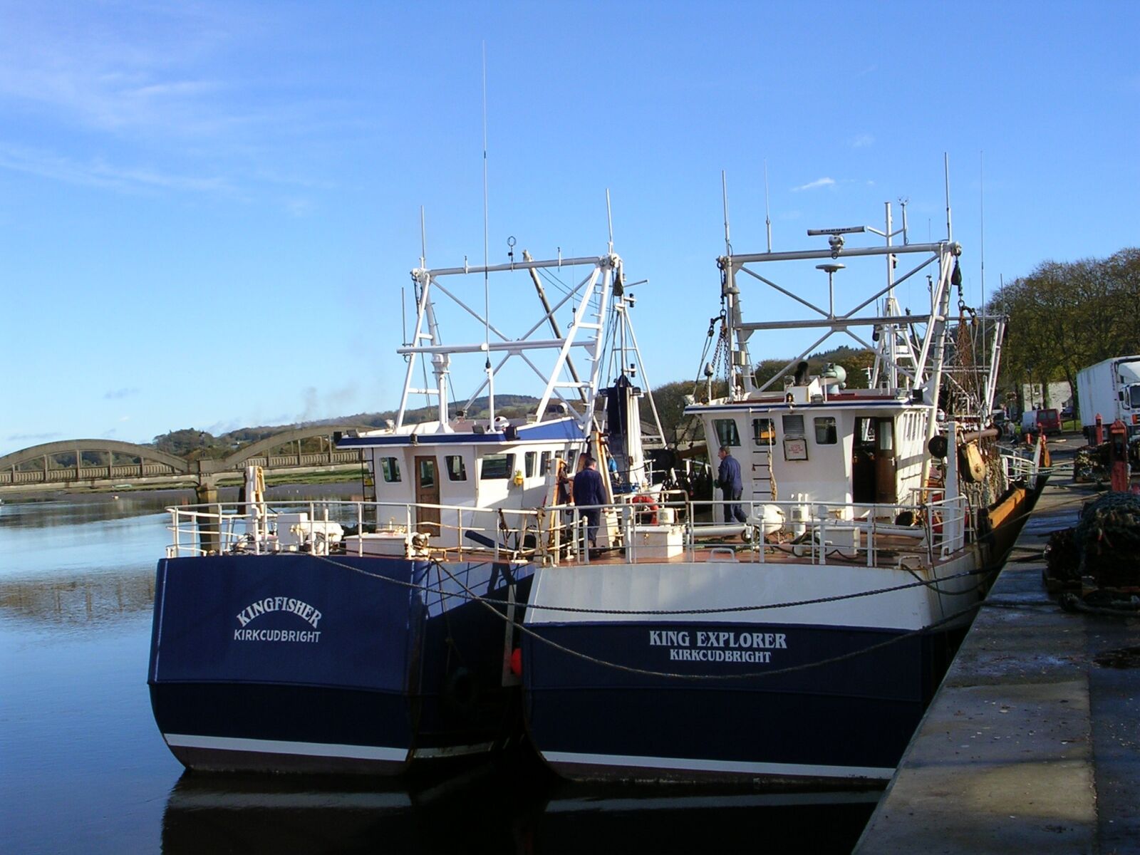 Nikon E3200 sample photo. Fishing, harbour, blue photography