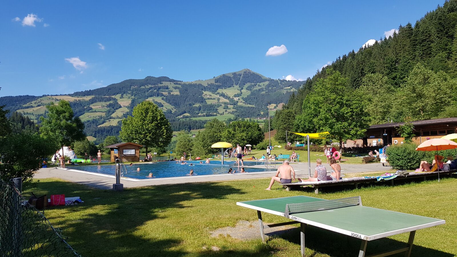Samsung Galaxy S8 sample photo. Badesee, hohe salve, hopfgarten photography