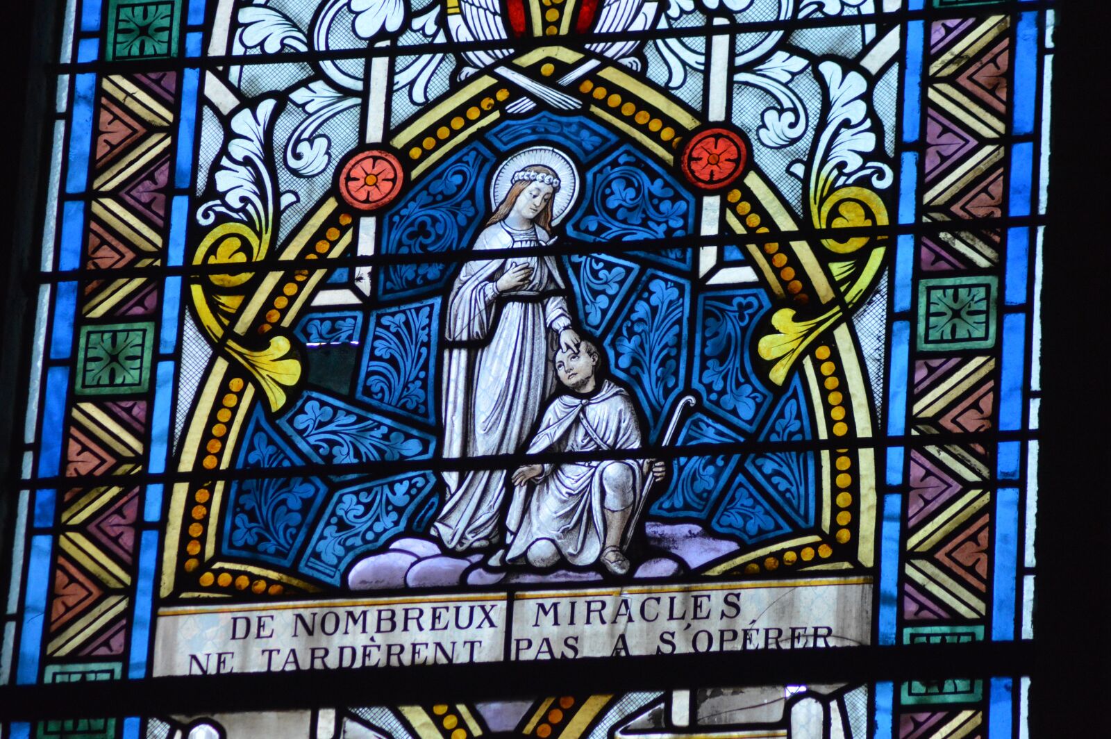 Nikon D3200 sample photo. Stained glass, window, church photography