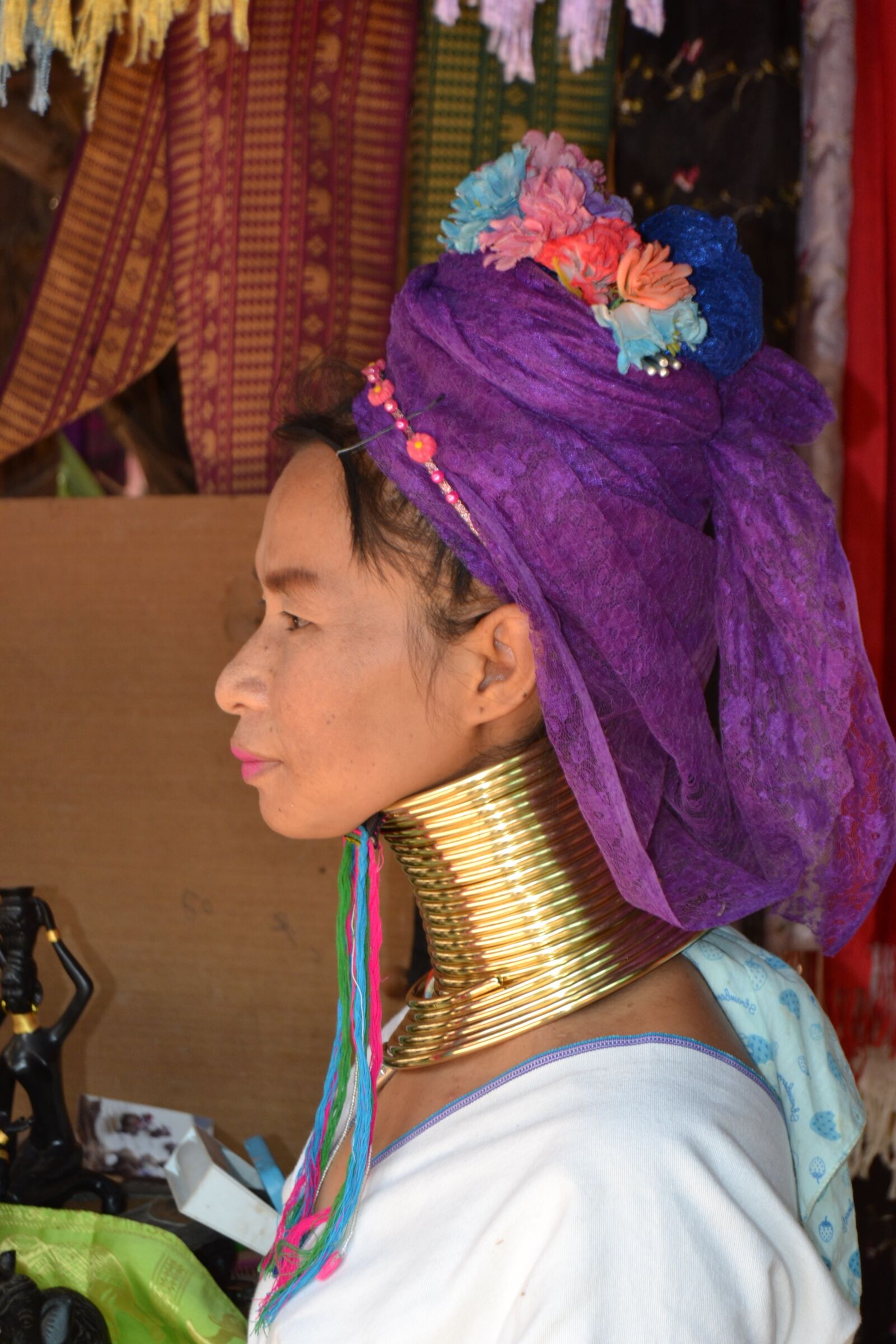 Nikon D3100 sample photo. Women, female giraffe, padaung photography