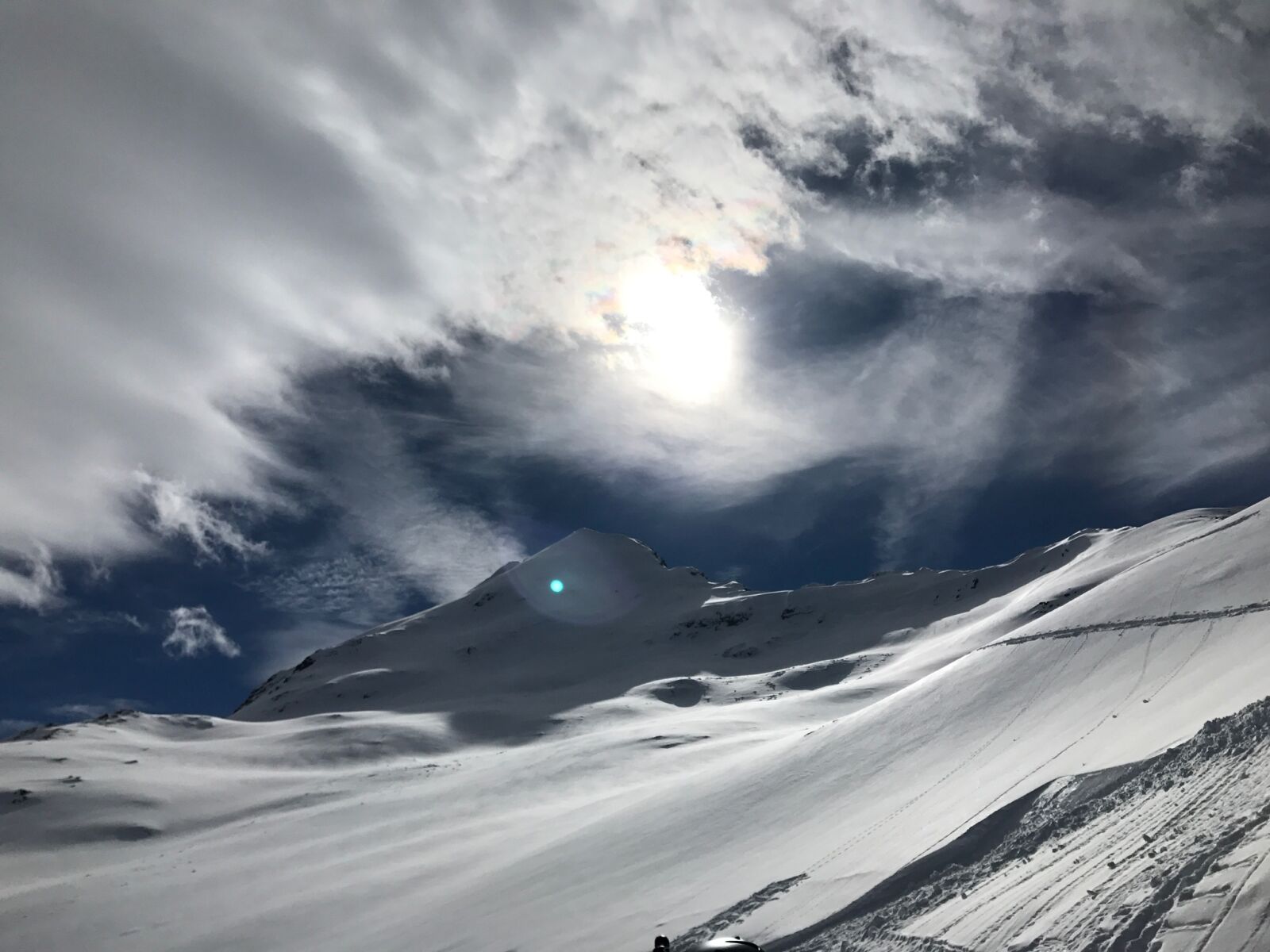 Apple iPhone 7 sample photo. Winter, wintry, clouds photography
