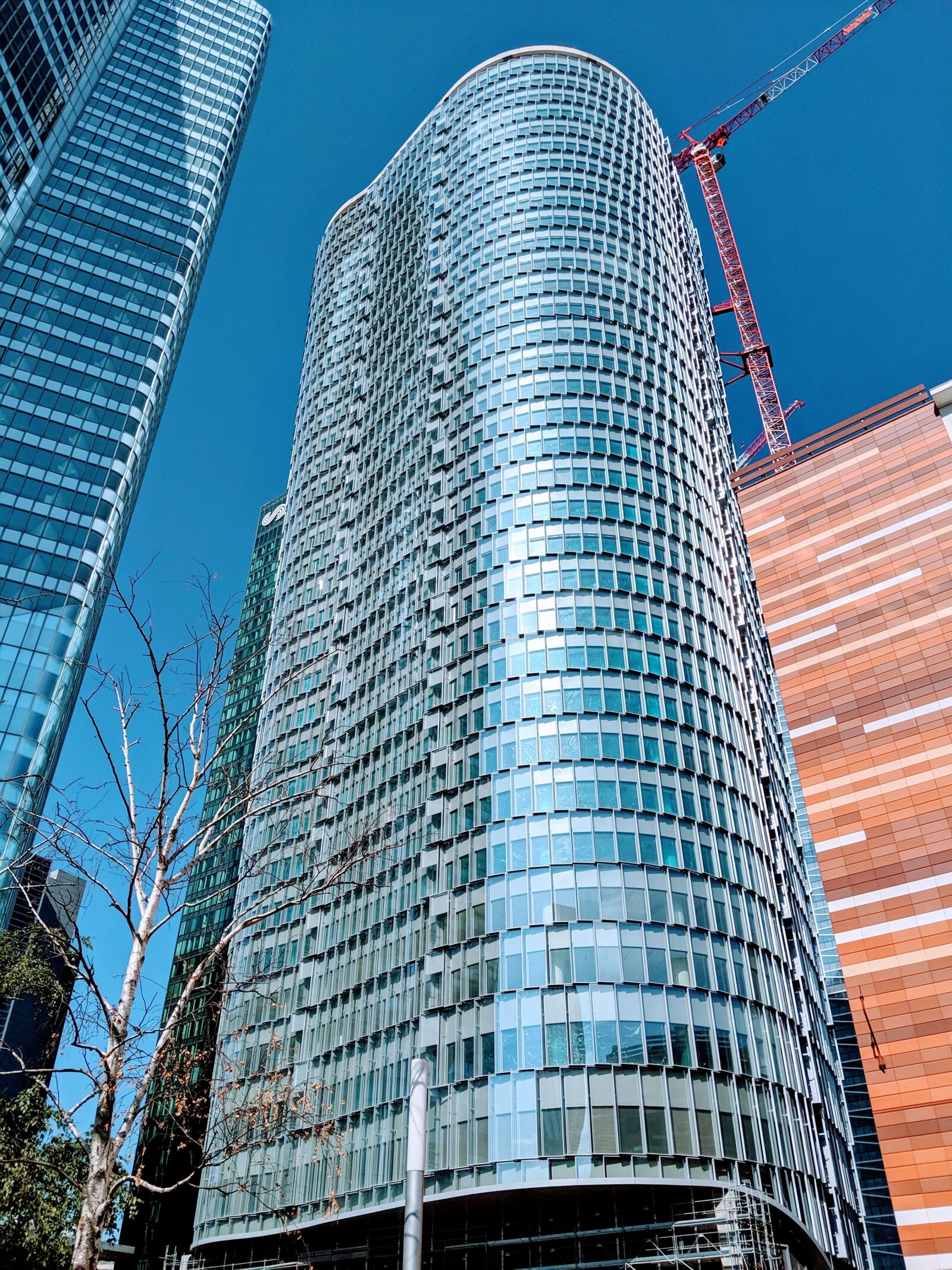 Google Pixel 3 sample photo. Skyscrapper, building, metropolis photography