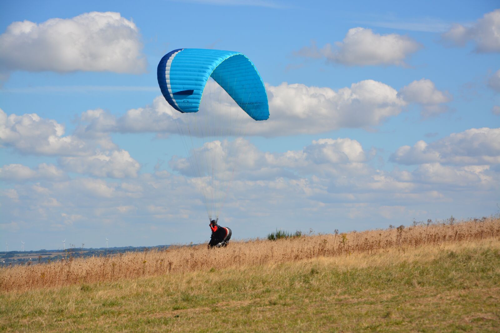 Nikon D5200 sample photo. Paragliding, paraglider, panoramic views photography