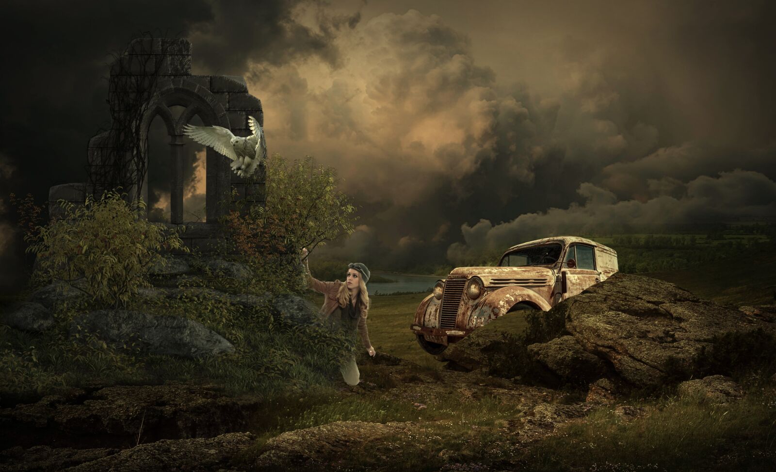 Nikon D5000 sample photo. Fantasy, landscape, mystical photography