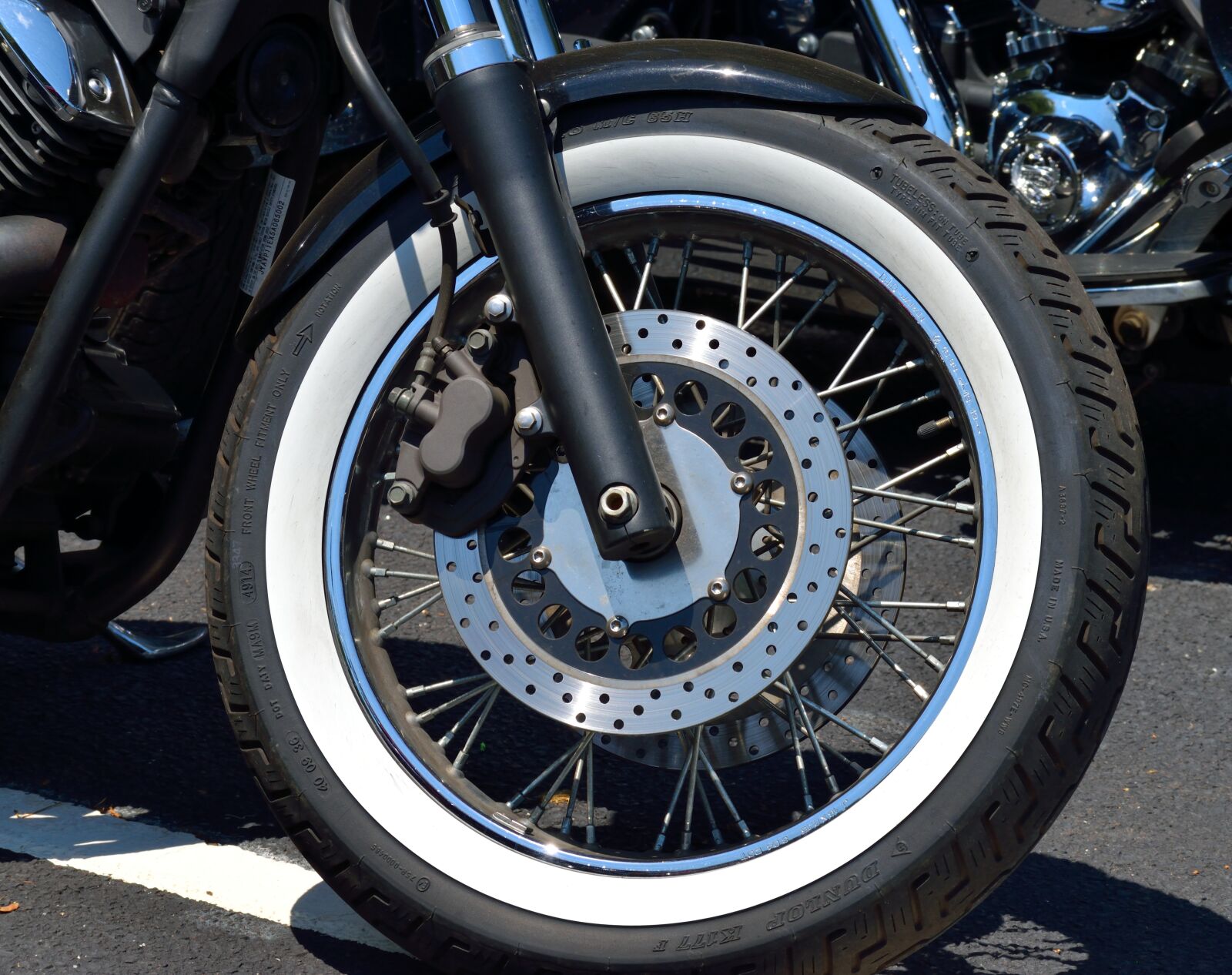 Nikon D3300 sample photo. Motorcycle, chopper, tire photography