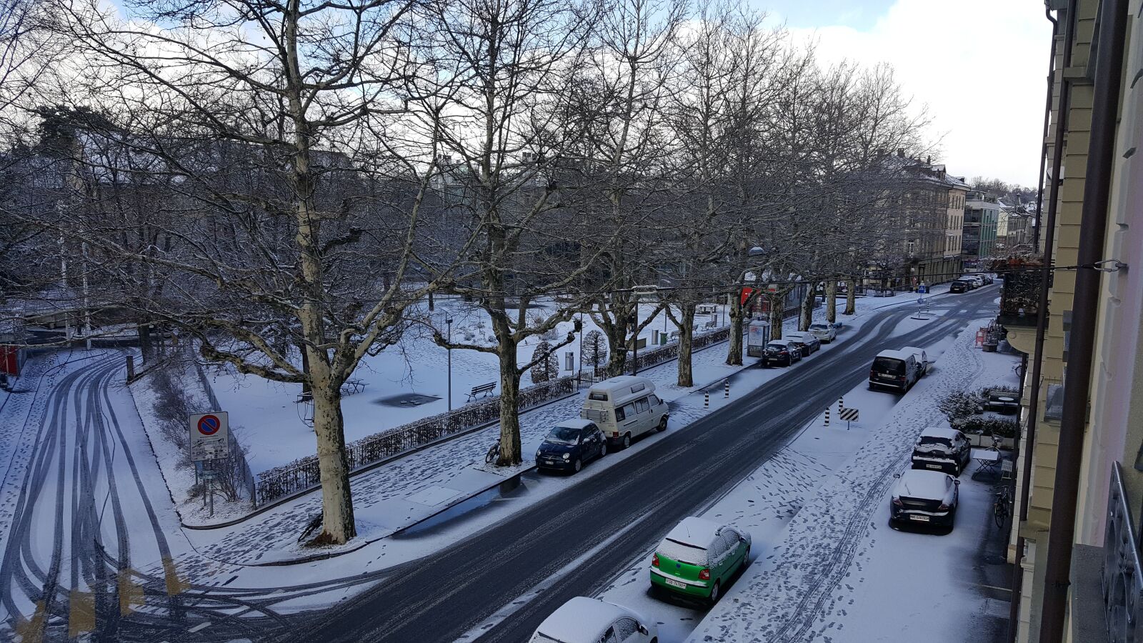 Samsung Galaxy S6 sample photo. Winter, city, cold photography