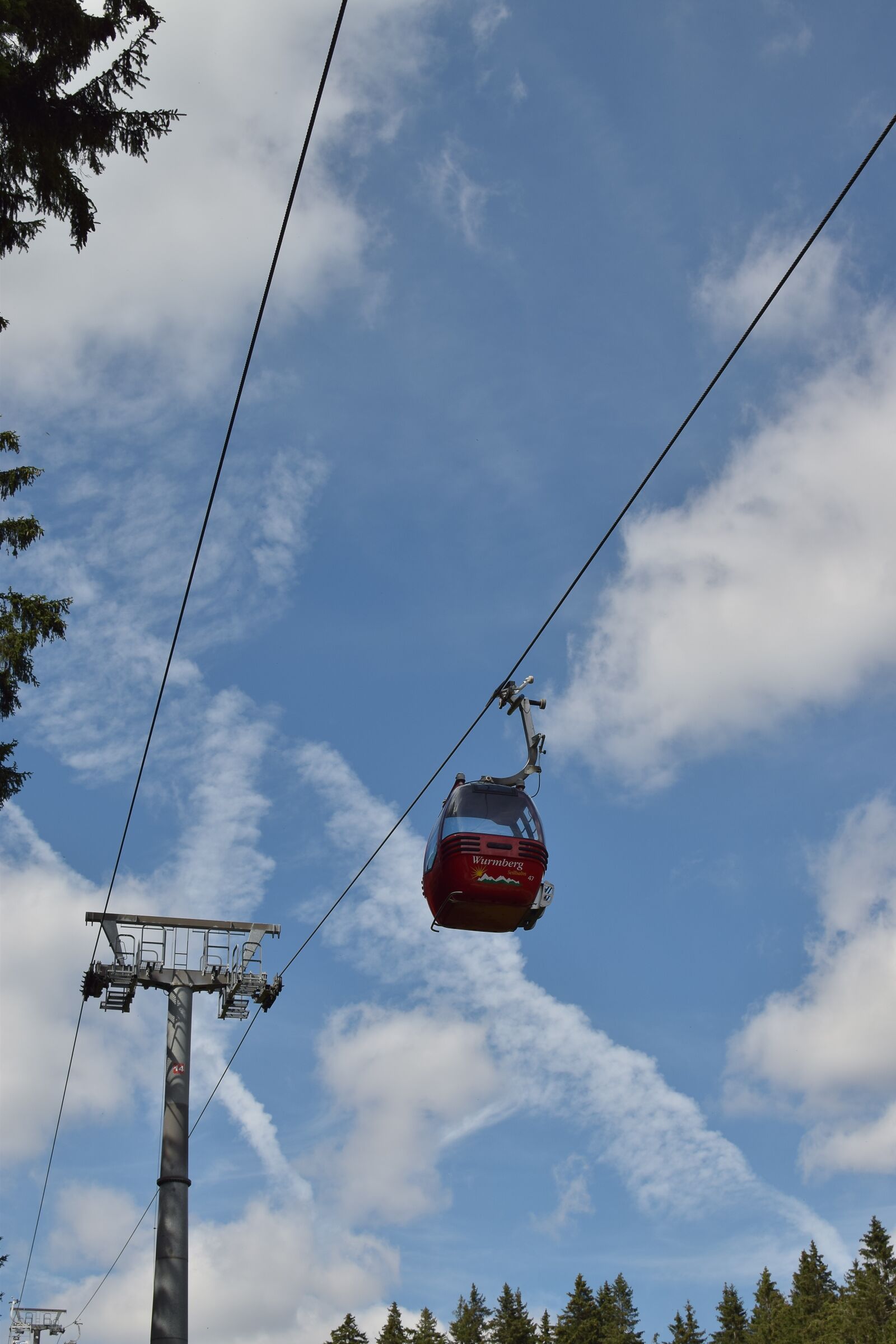 Nikon D5300 sample photo. Cabin, cable car, mountains photography