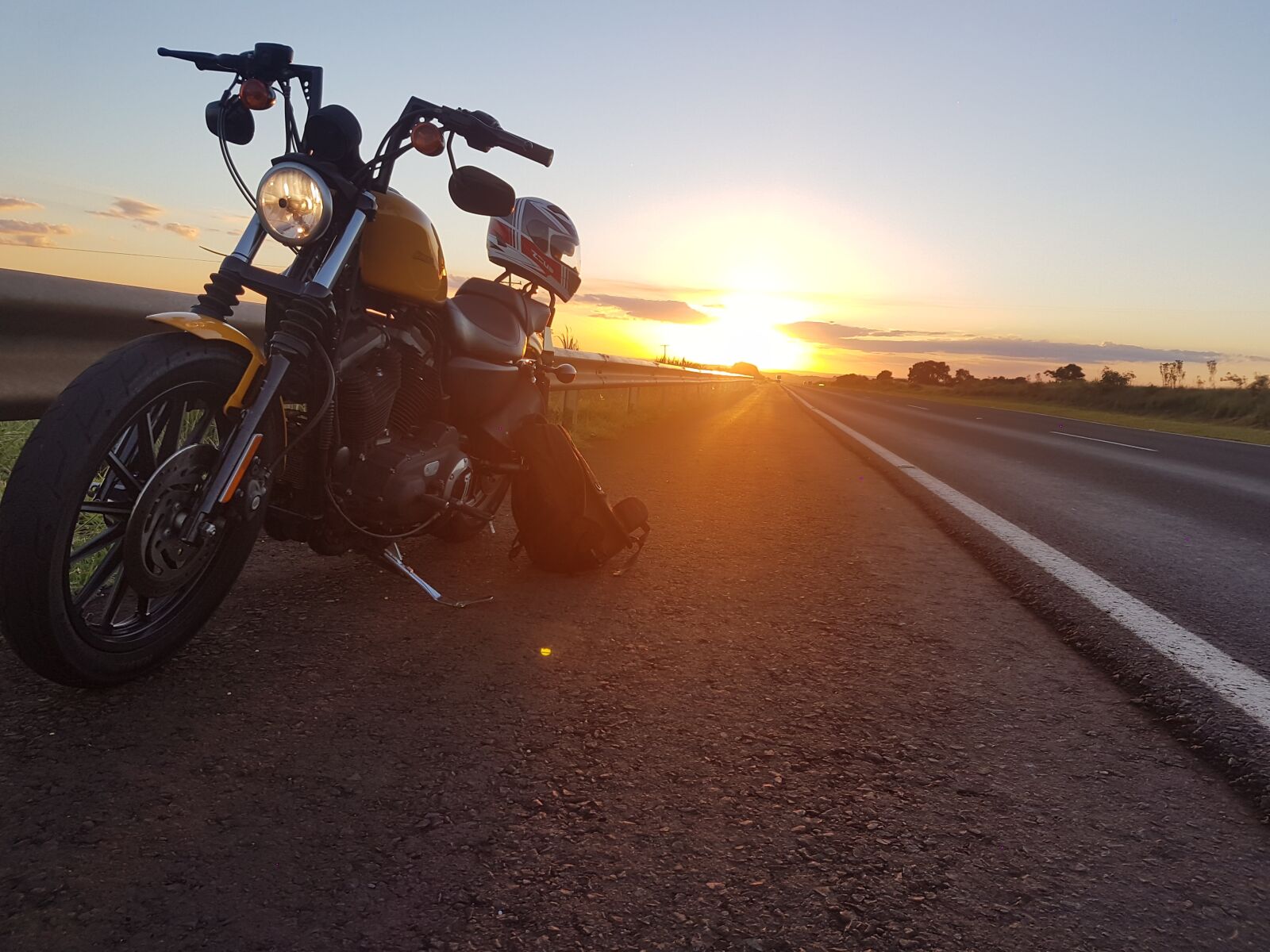 Samsung Galaxy S7 sample photo. Harley davidson, bike, ride photography