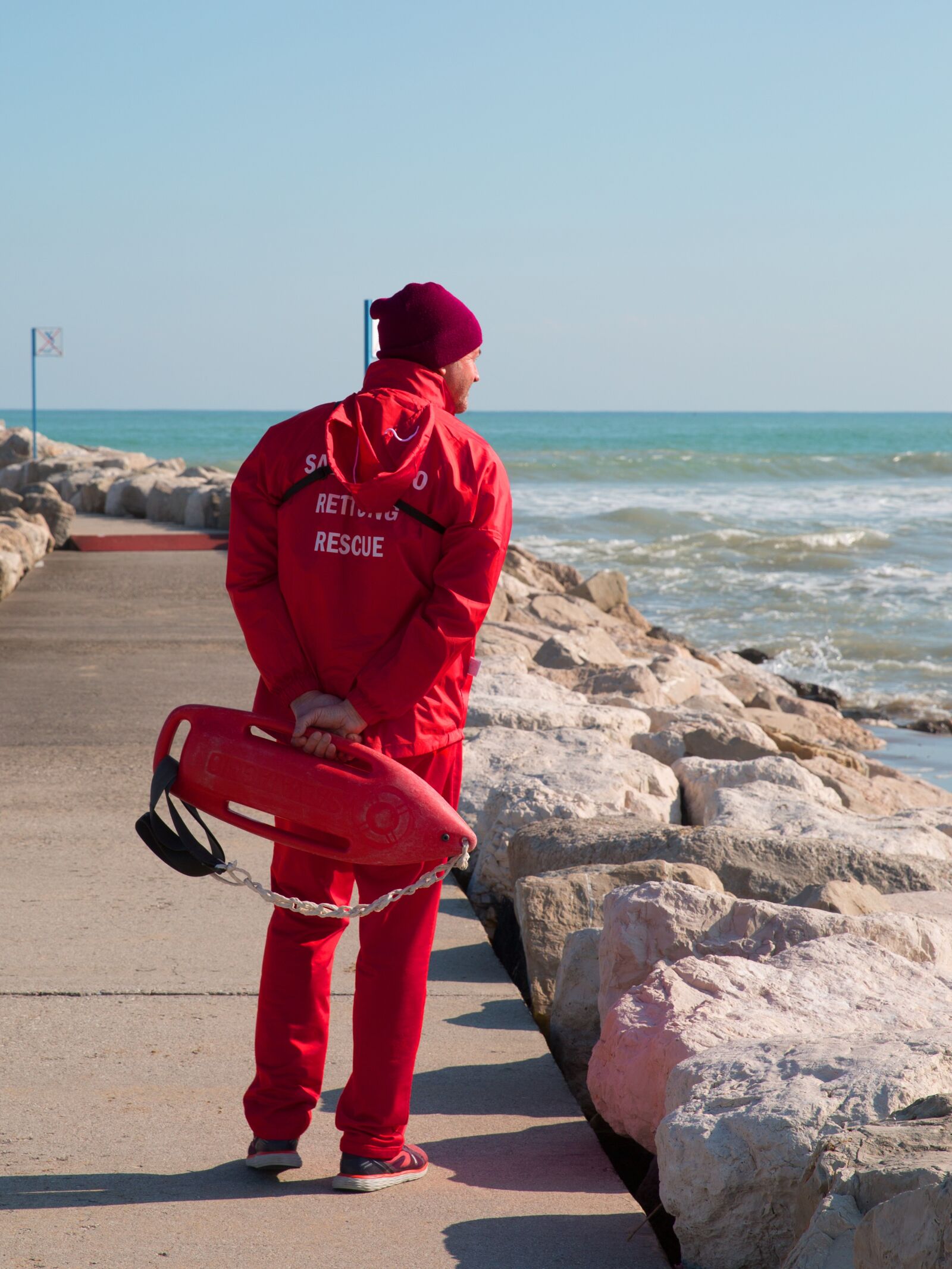 Canon EOS 5D Mark III sample photo. Lifeguard on duty, baywatch photography