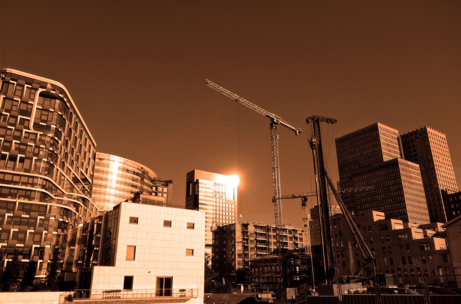 Sony Cyber-shot DSC-RX100 sample photo. High rise, building, construction photography