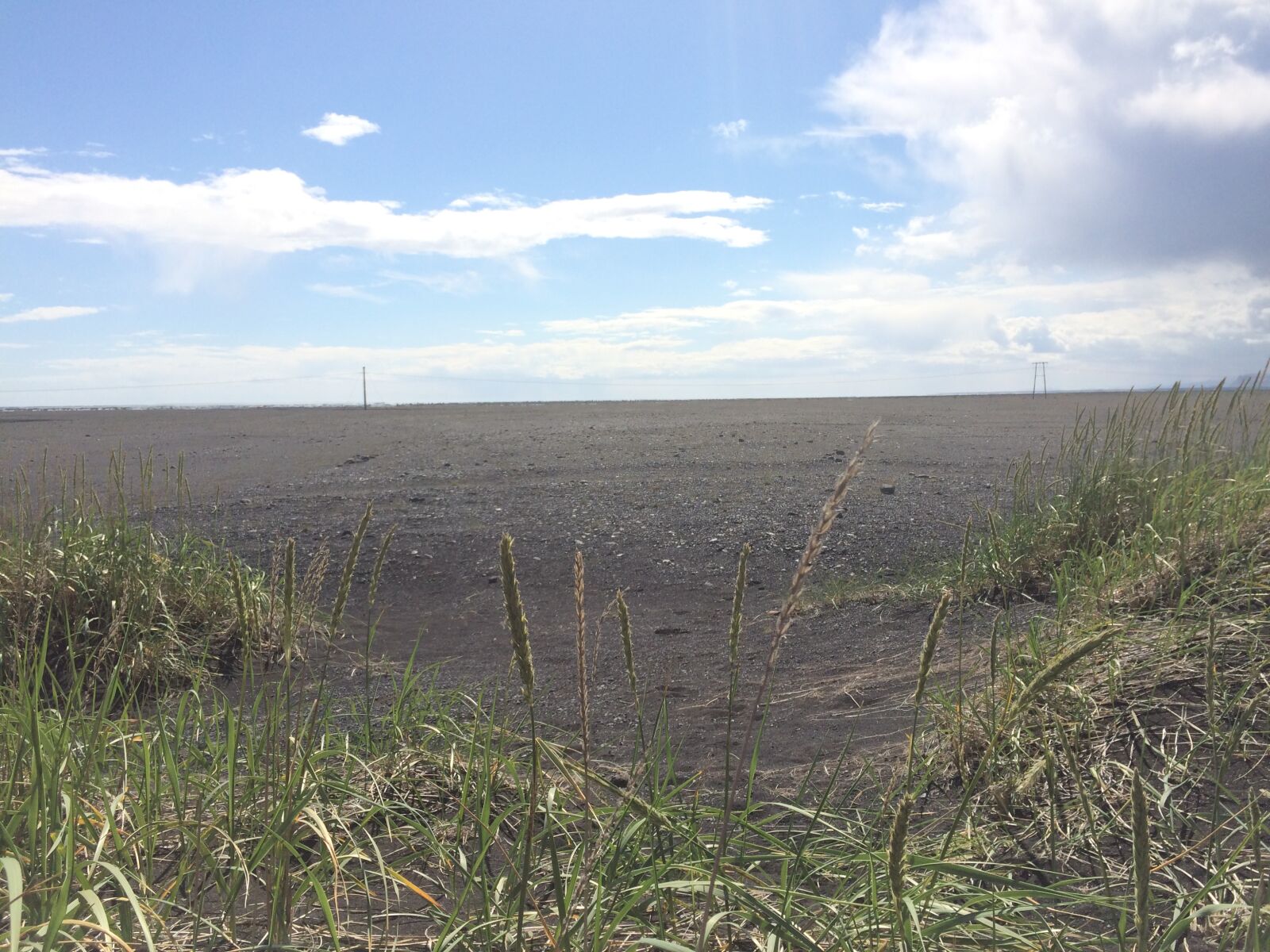 iPhone 5s back camera 4.15mm f/2.2 sample photo. Black sand, iceland, nature photography