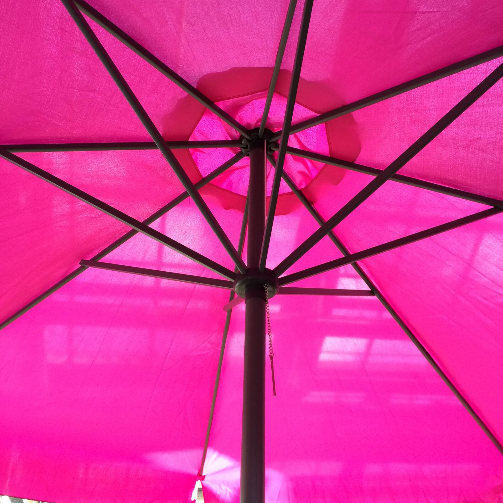 Apple iPhone 5s sample photo. Parasol, pink, summer photography