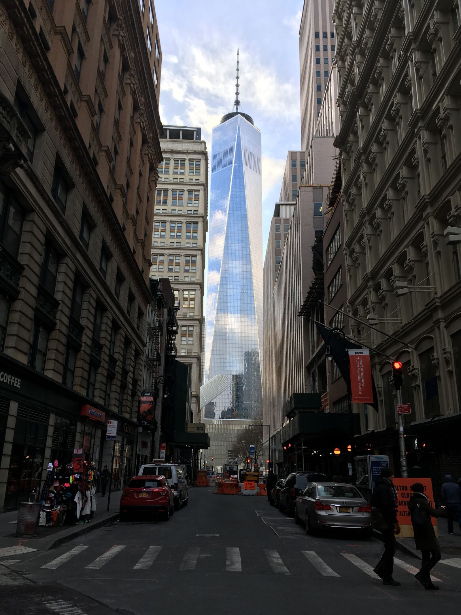 iPhone SE back camera 4.15mm f/2.2 sample photo. Freedom tower, new york photography