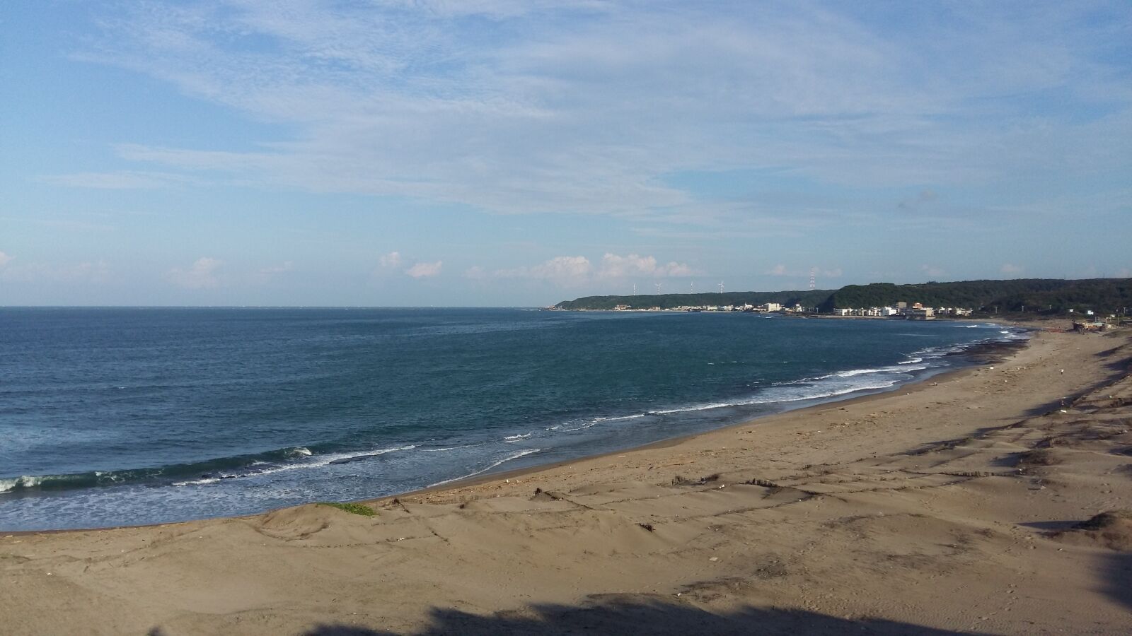 Samsung Galaxy A7 sample photo. Sky, beach, ocean photography