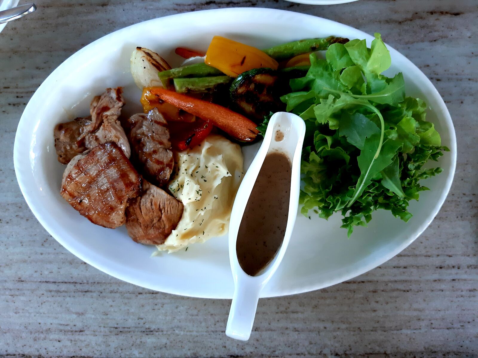 Samsung Galaxy A50 sample photo. Food, meal, dinner photography