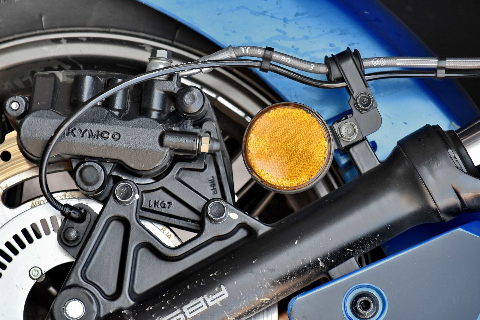Nikon D5500 sample photo. Brake, garage, maintenance, motorcycle photography
