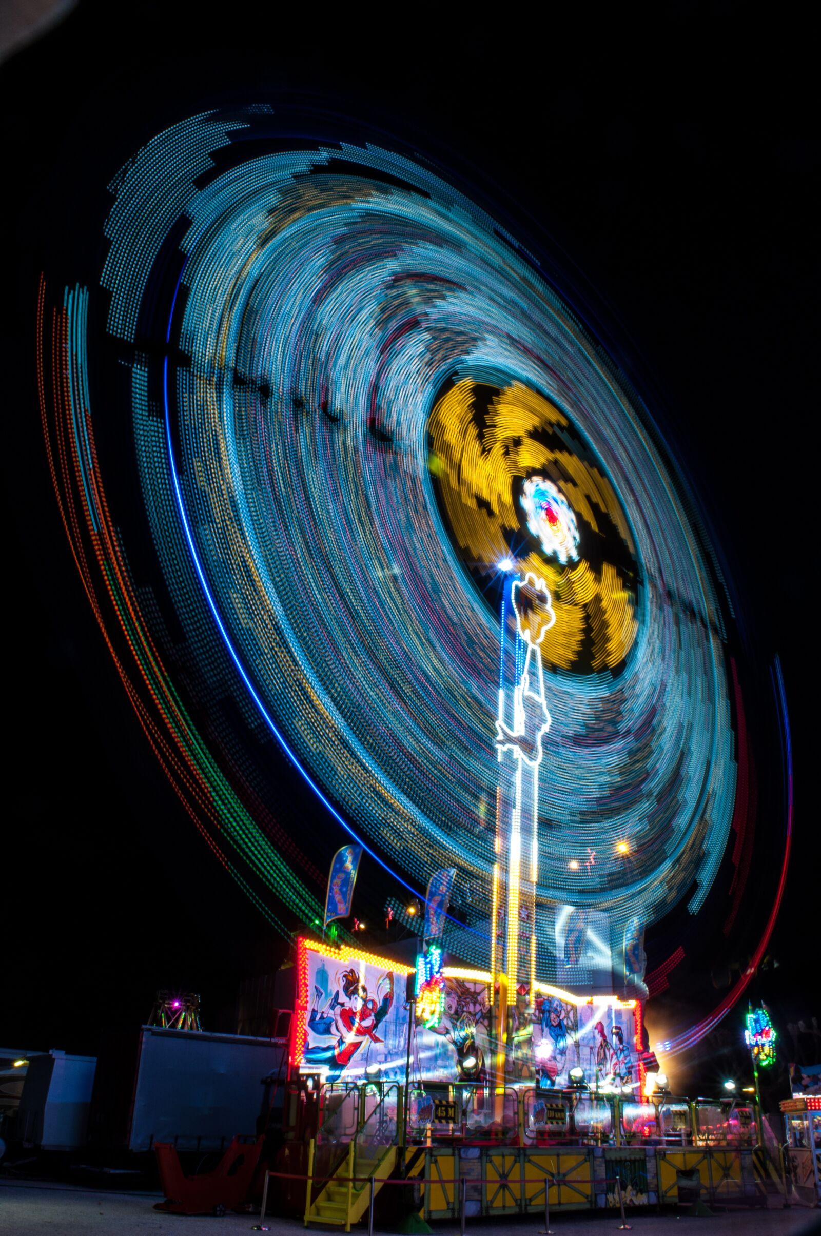 Nikon D90 sample photo. Manege, illumination, slow break photography
