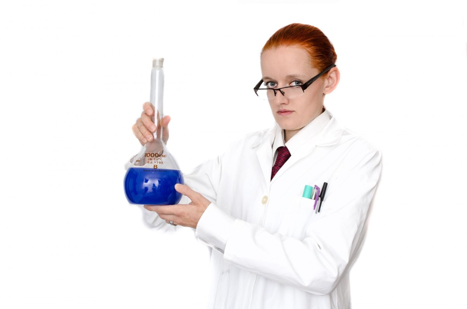Nikon D5100 sample photo. Blue, chemical, chemist, coat photography