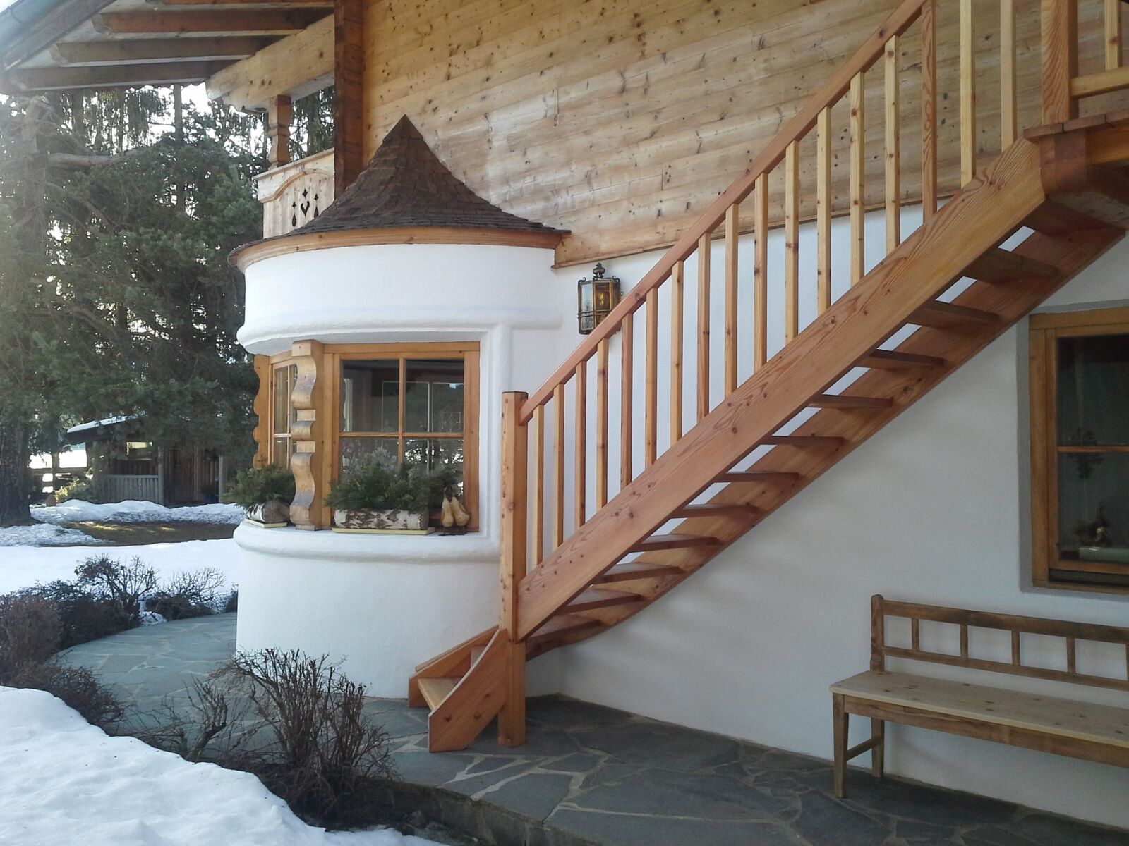 Samsung Galaxy Note 10.1 sample photo. House, staircase, gästehaus photography
