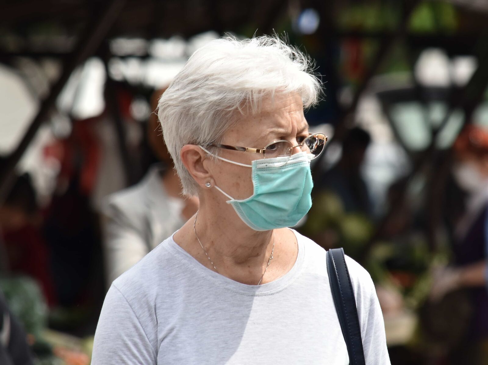 Nikon D5500 sample photo. Coronavirus, eyeglasses, face, face photography