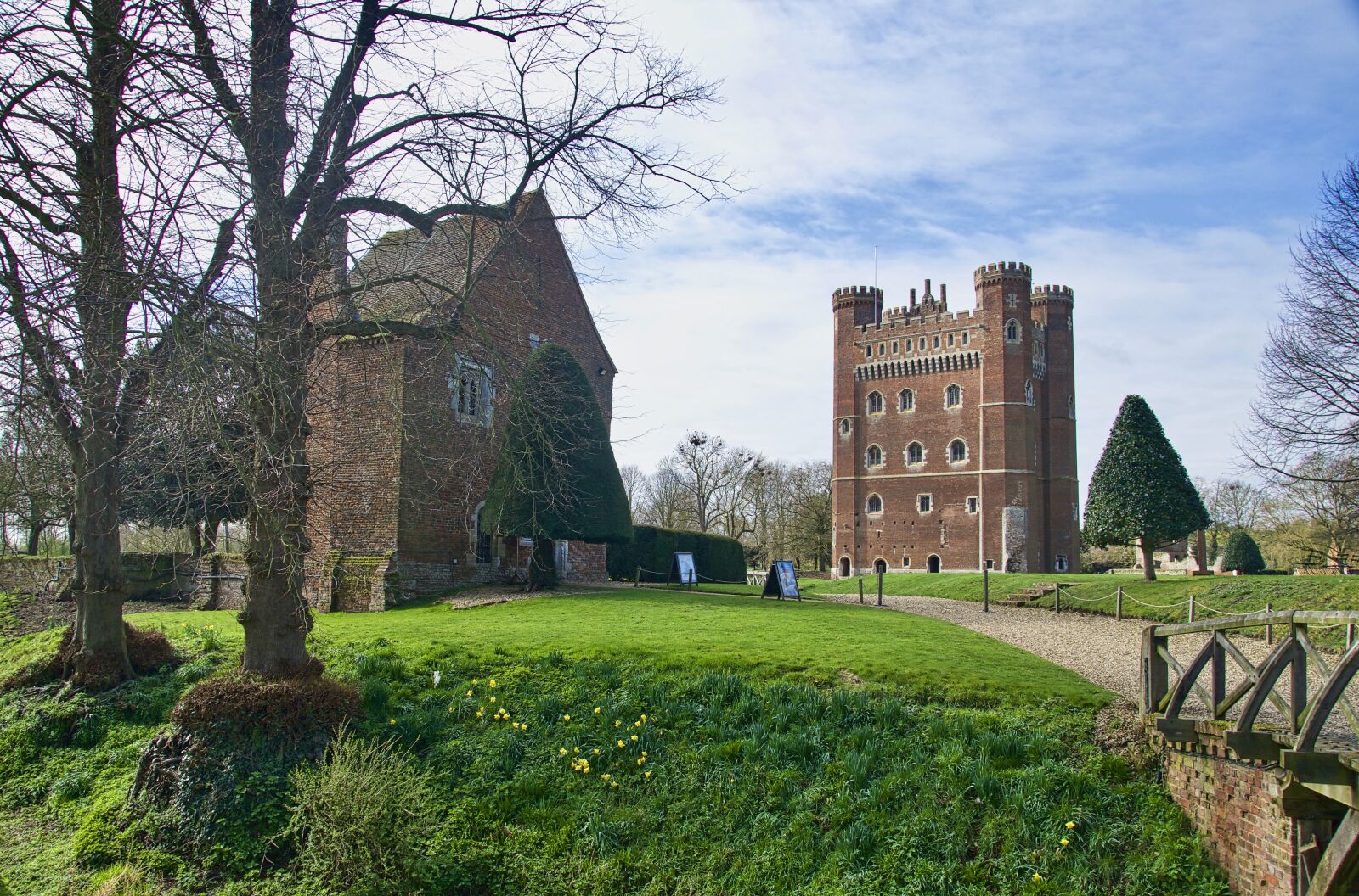 Sony a6500 sample photo. Tattershall, keep, estate photography