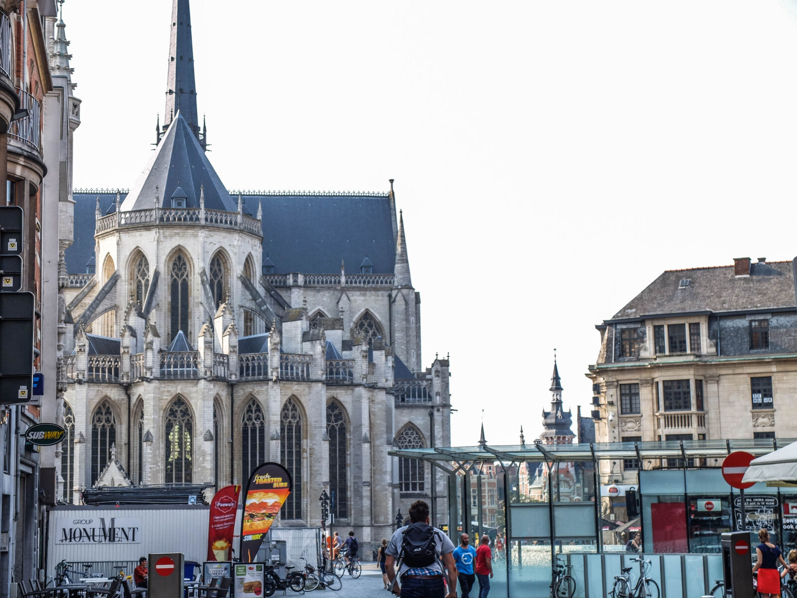 Fujifilm X30 sample photo. Bike, church, city photography
