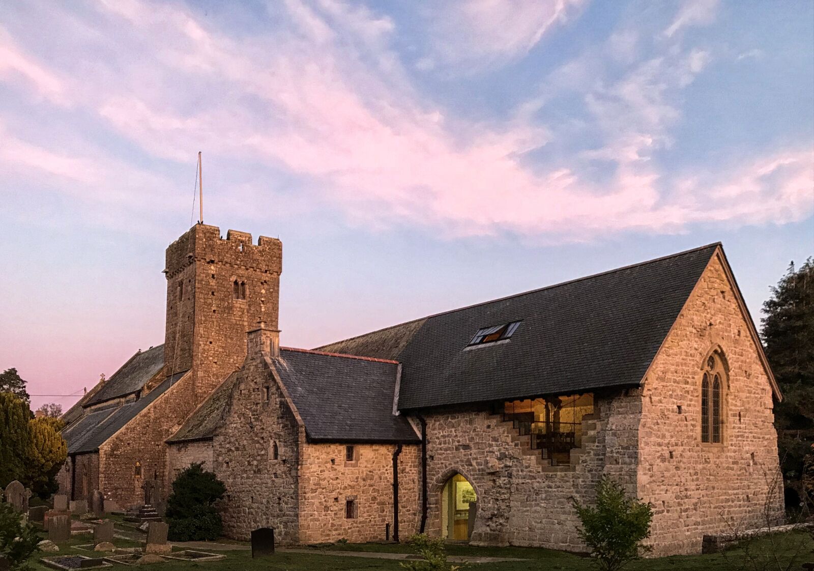 Apple iPhone 7 sample photo. St illytds, church, llantwit photography