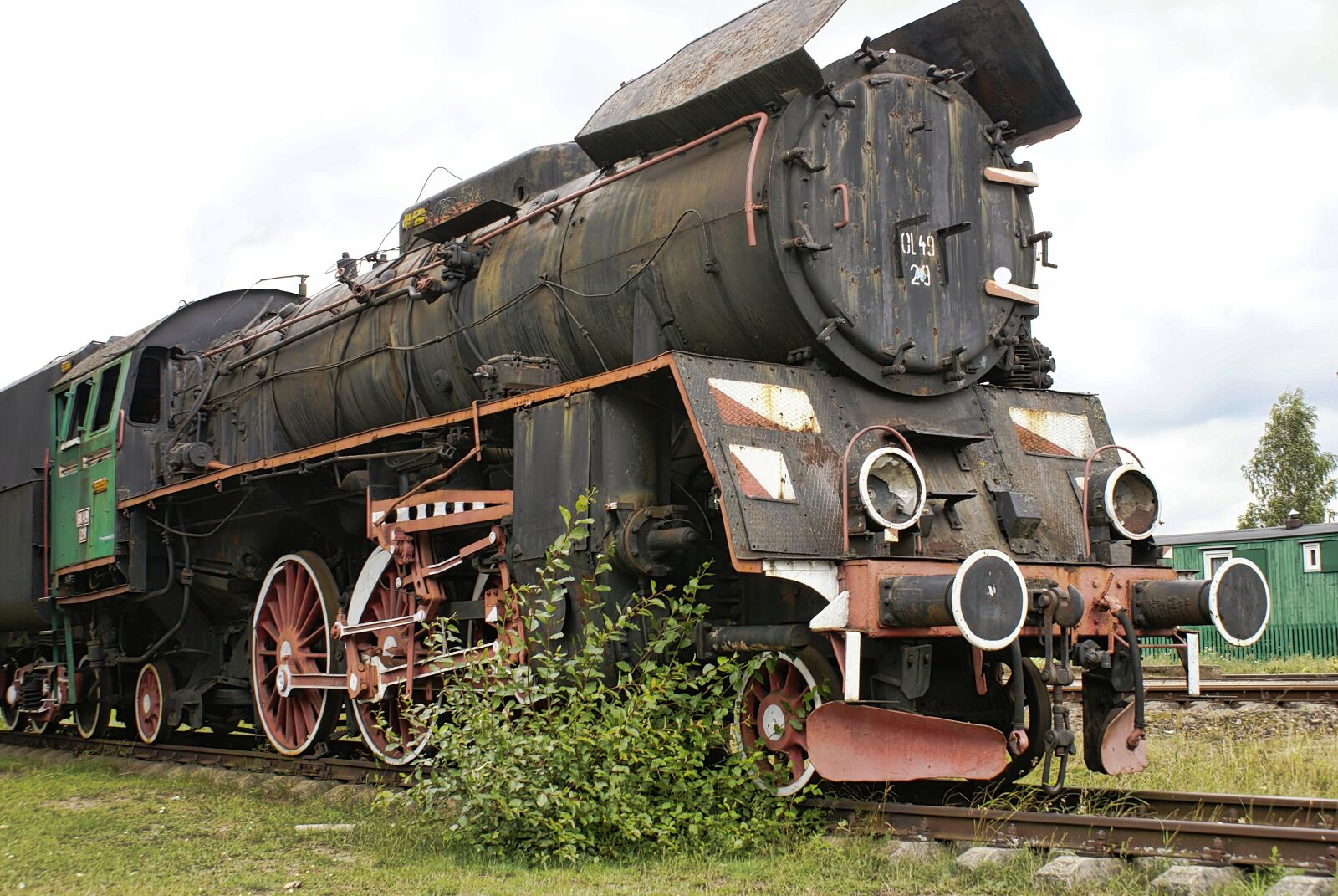 Sony Alpha DSLR-A100 sample photo. Locomotive, railway, train photography