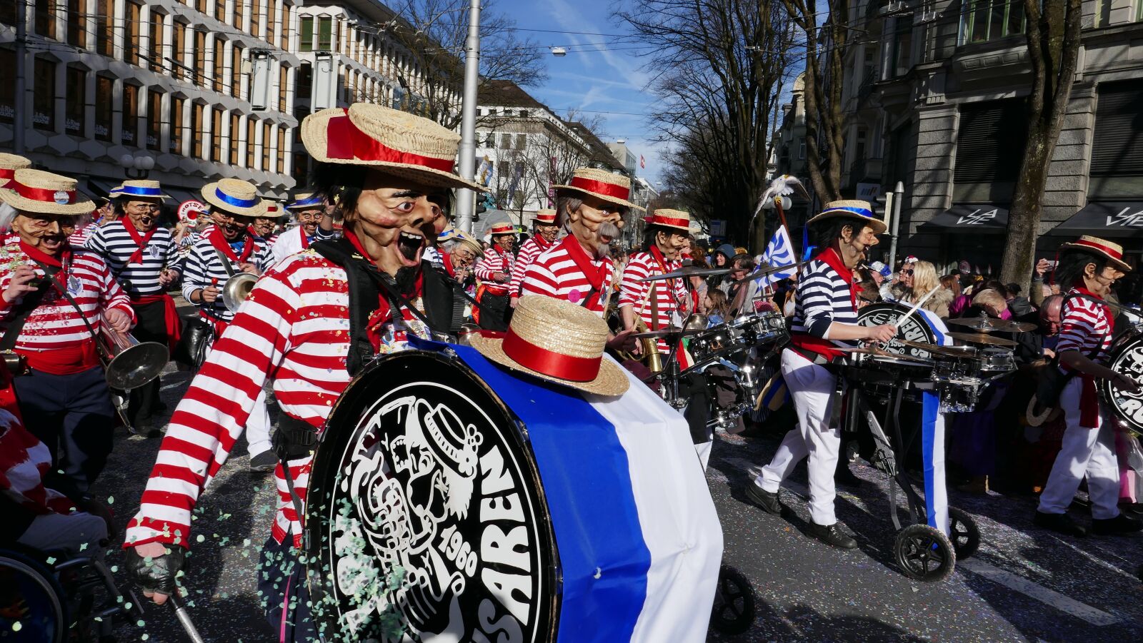 Panasonic DMC-TZ101 sample photo. Carnival, lucerne, mask photography