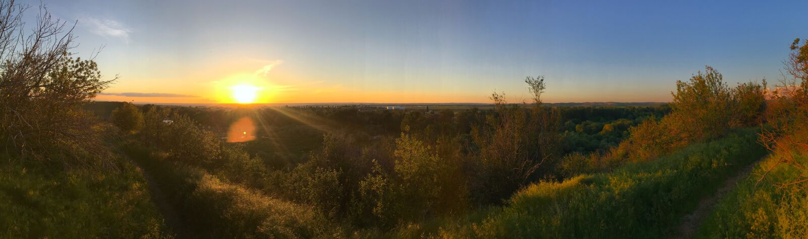 Apple iPhone 6s Plus sample photo. Panorama, sunset, sky photography