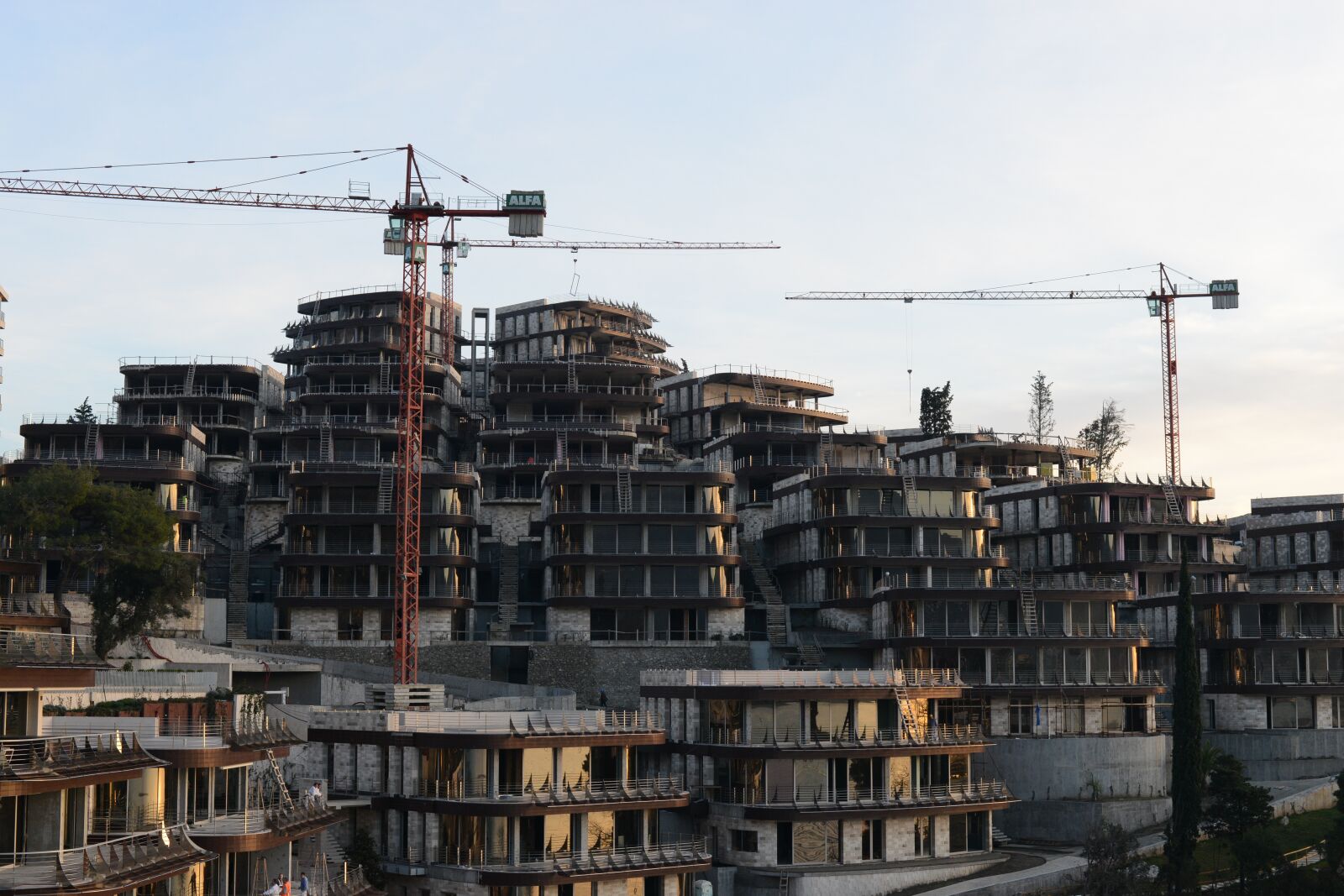 Nikon D800 sample photo. City, construction, summer photography