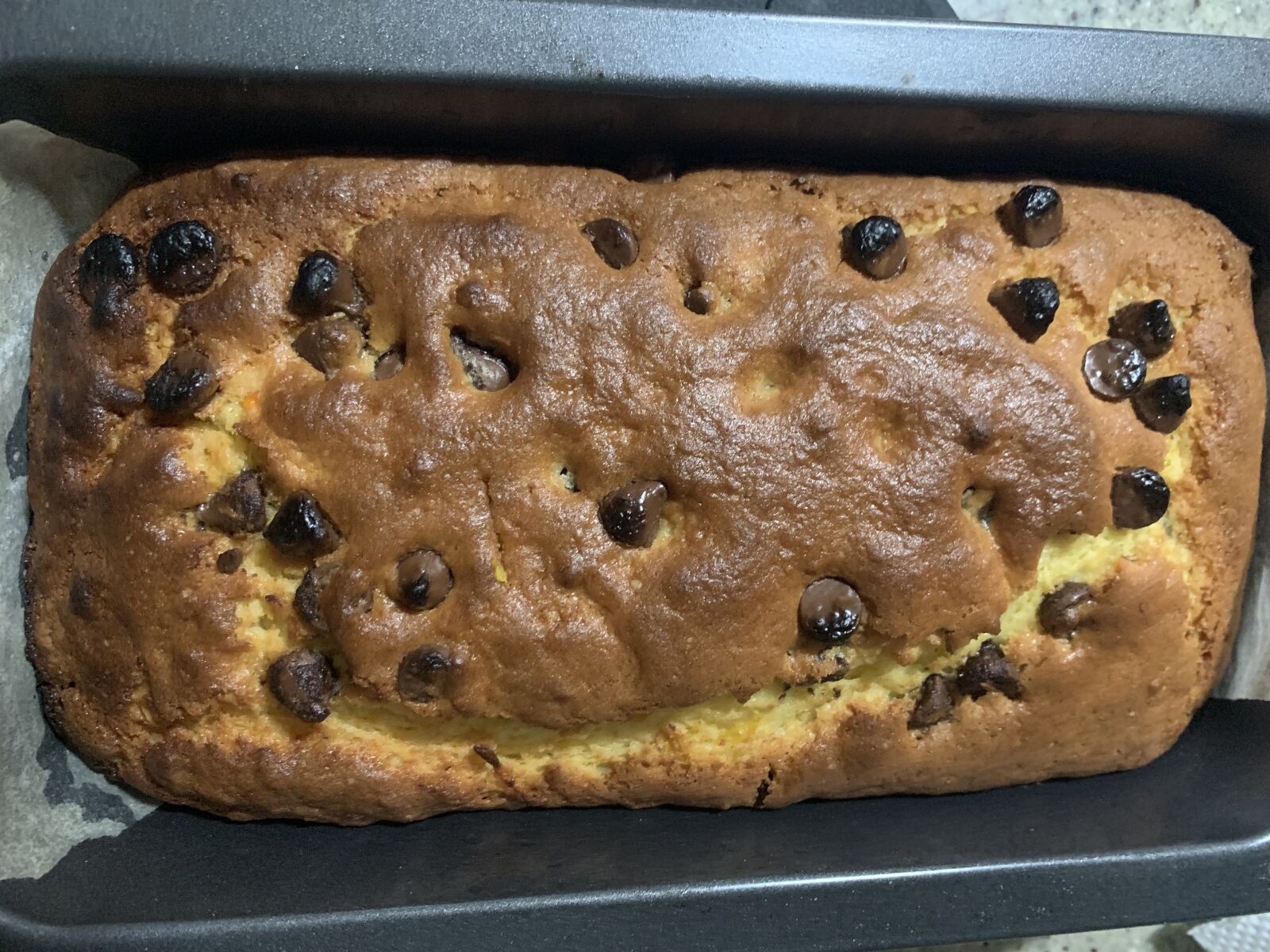 Apple iPhone XR sample photo. Orange tea cake baked photography