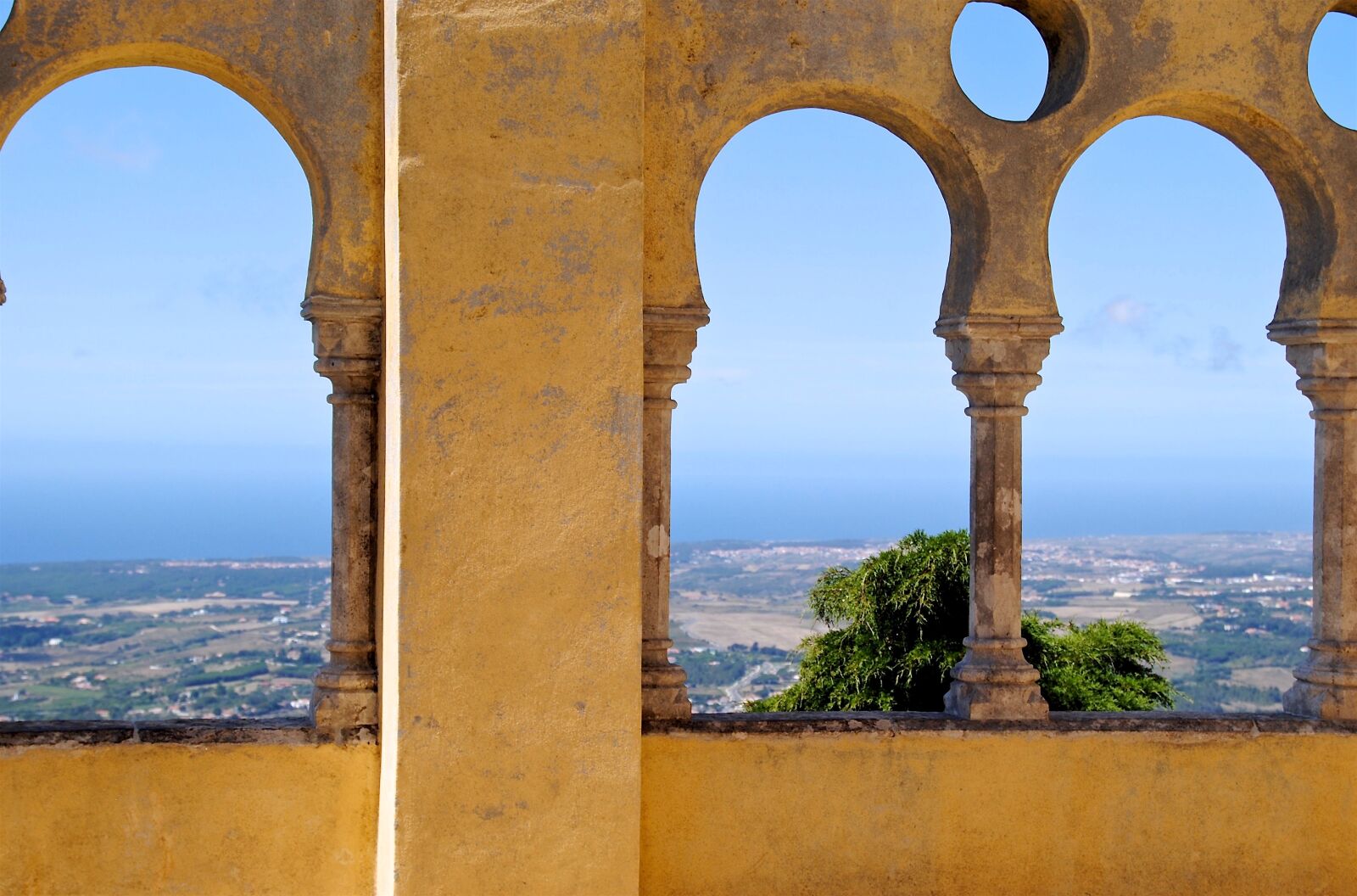 Nikon D3000 sample photo. Arches, portugal, sintra photography