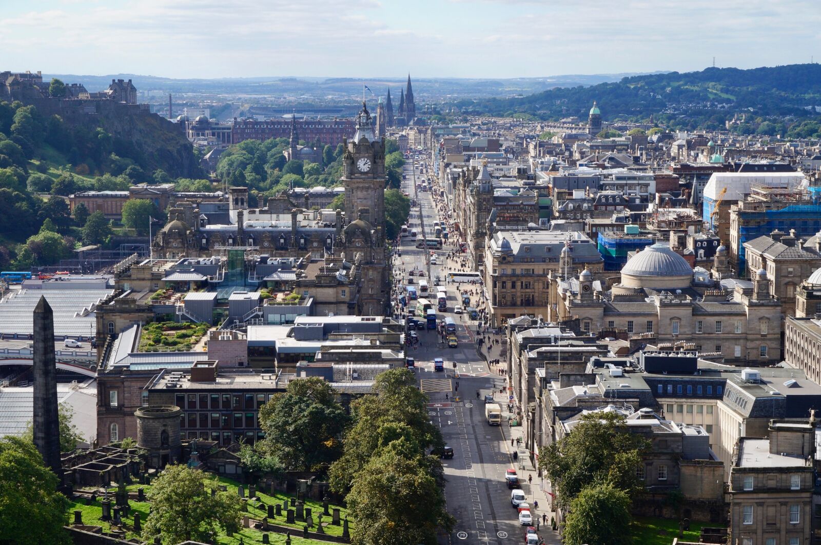 Sony Alpha NEX-3N sample photo. Edinburgh, scotland, city photography
